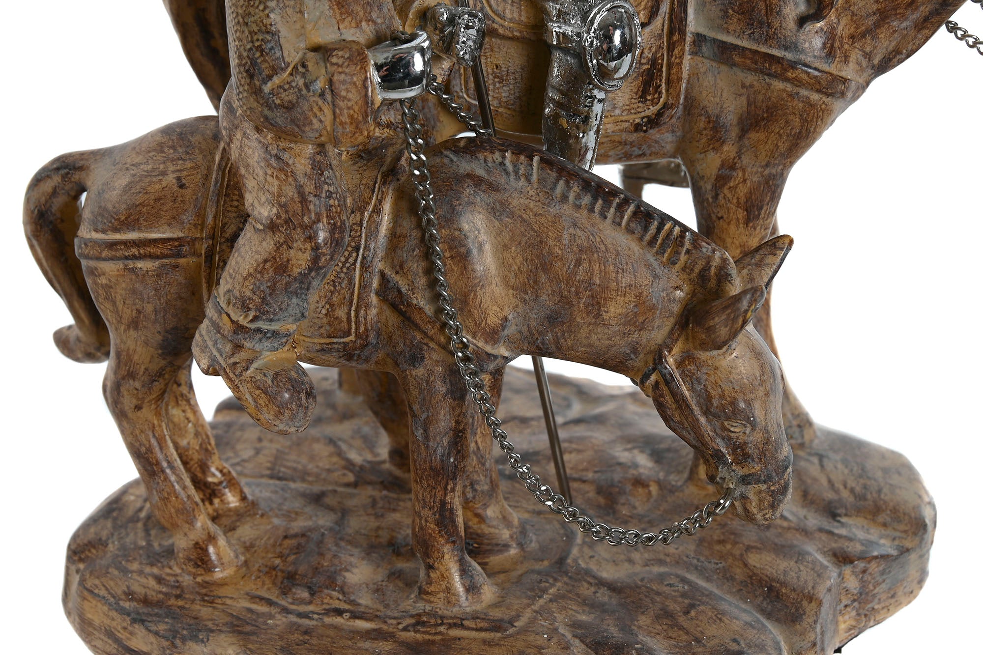 Figura Resina 20,5X13X26 Quijote Natural