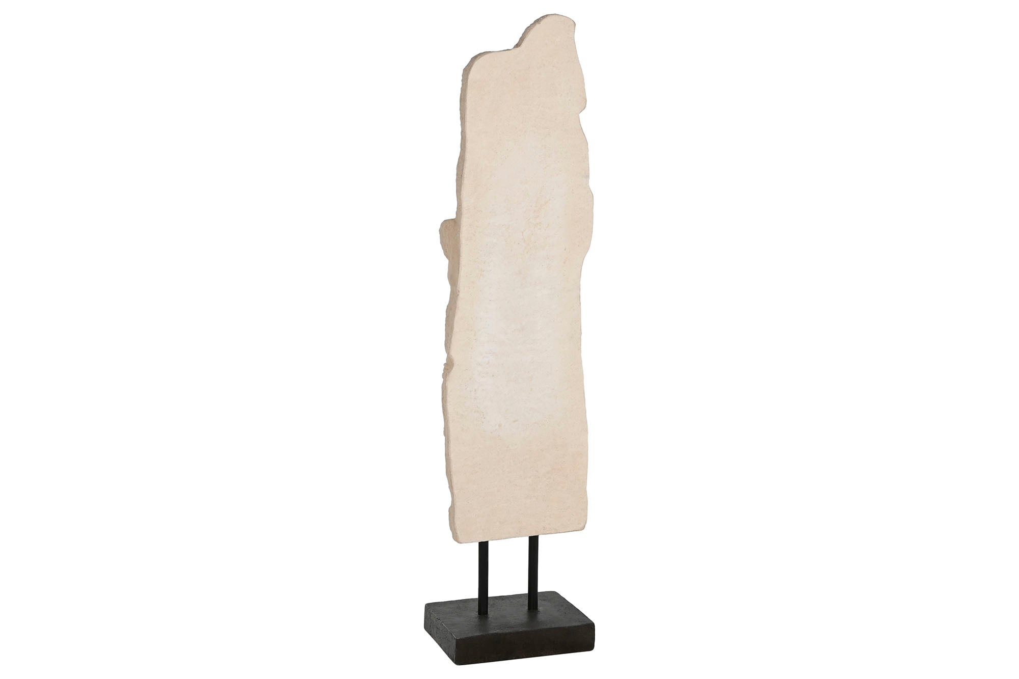 Figura Fibra Cemento 40X27X148 Buda Con Soporte