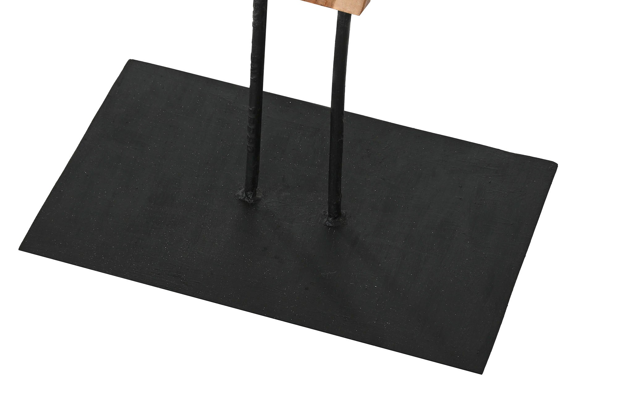 Teak Iron Figure 52X37X94 Single Piece