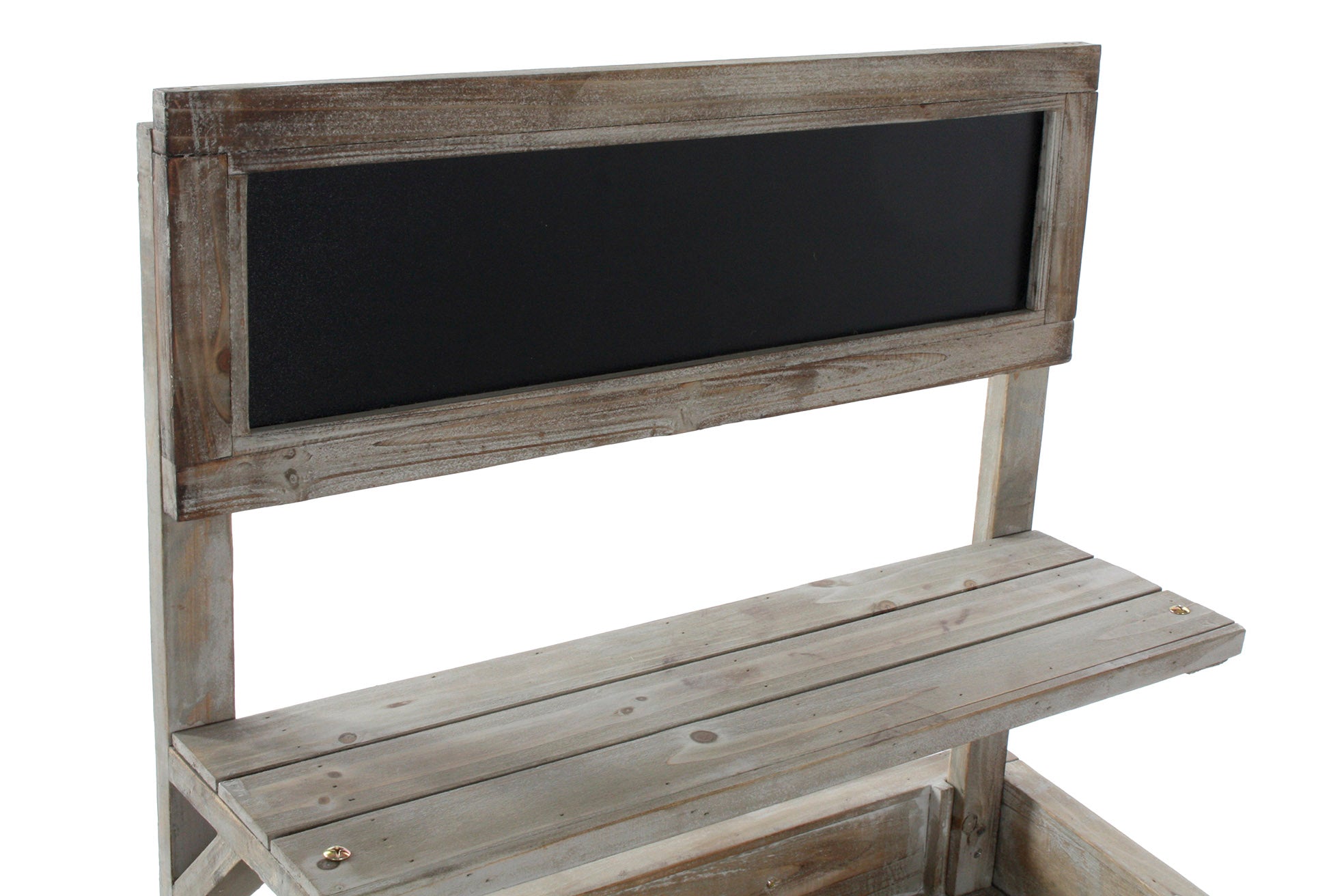 Slate Fir Cart 87X41X109 Light Brown Wheels