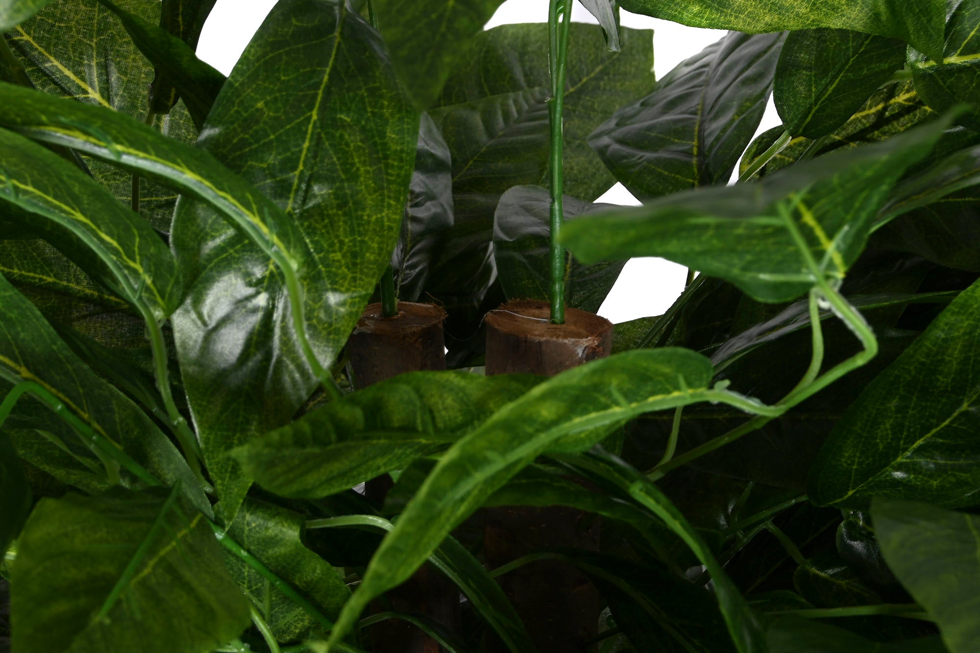 Árvore de madeira de poliéster 90X90X180 Manga verde