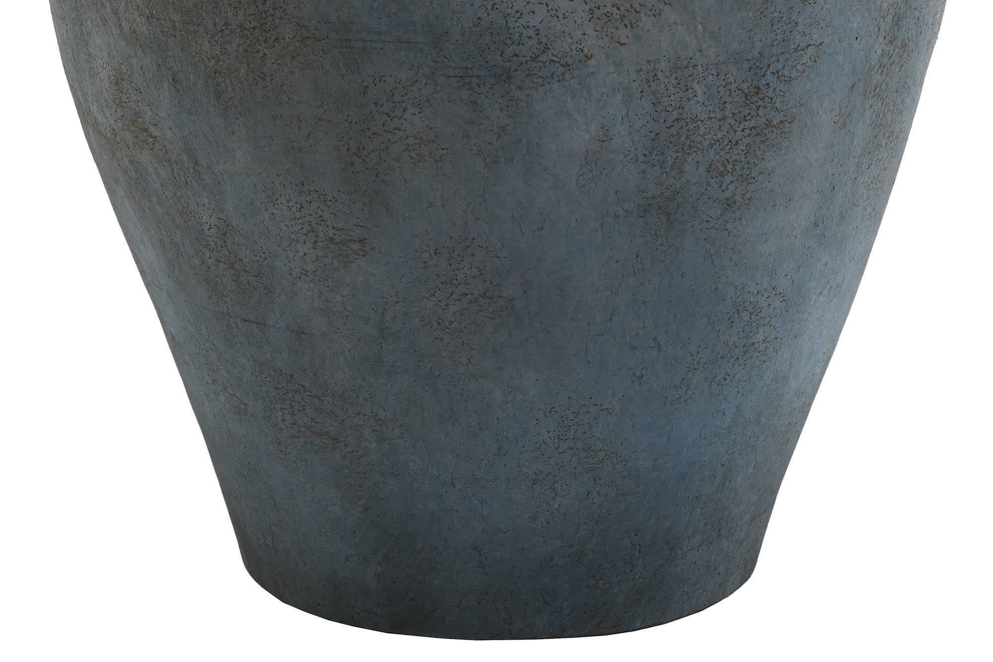 Jarron Terracota 25X25X44 Envejecido Gris