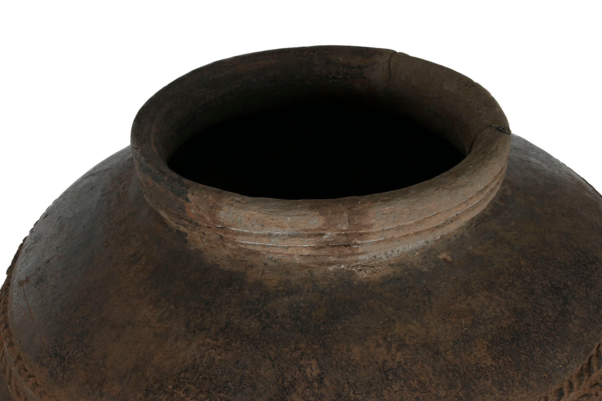 Terracotta Amphora 80X80X130 Unique Antique Piece