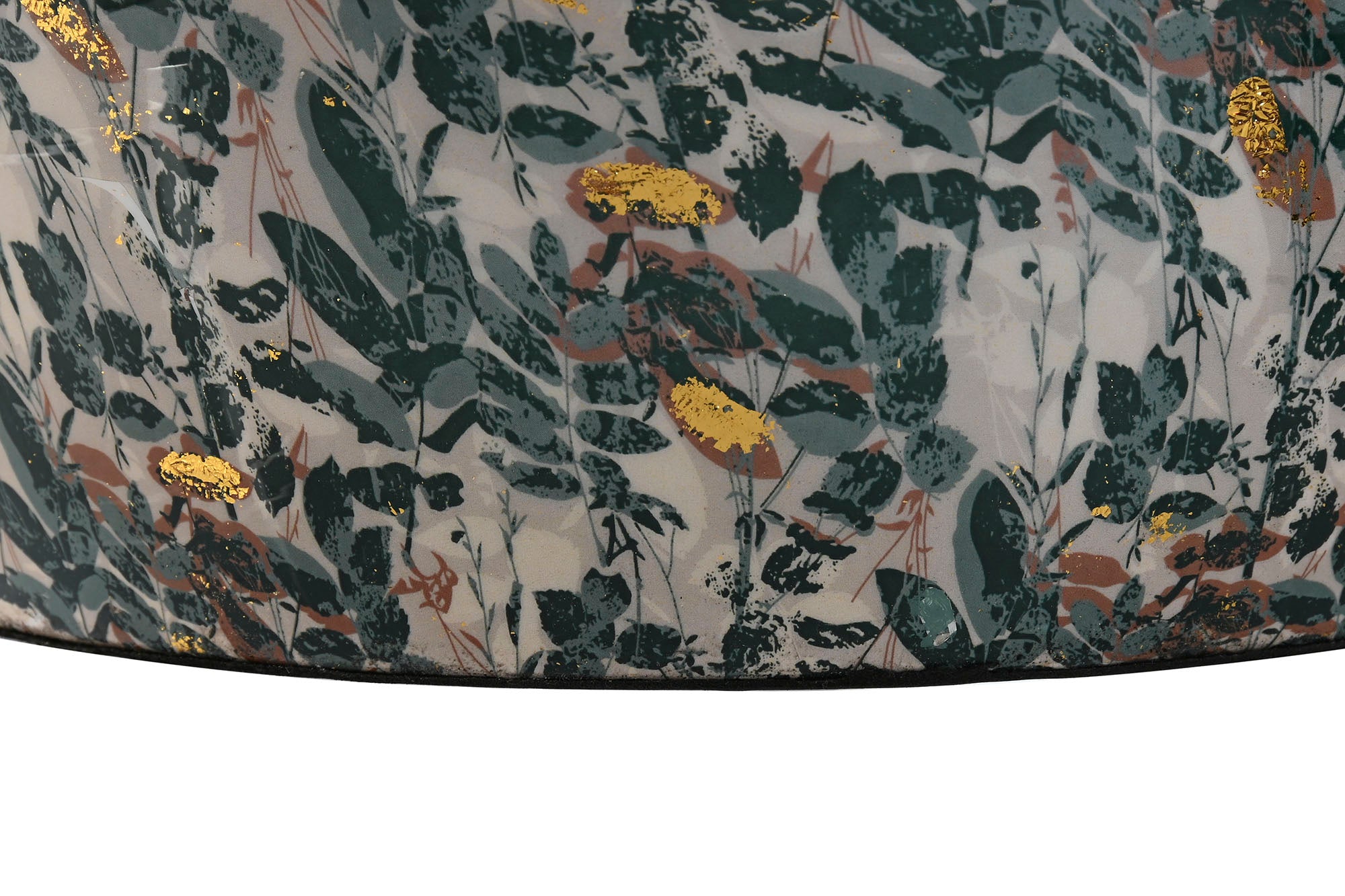 Vaso de Metal 33X33X35,5 Verde