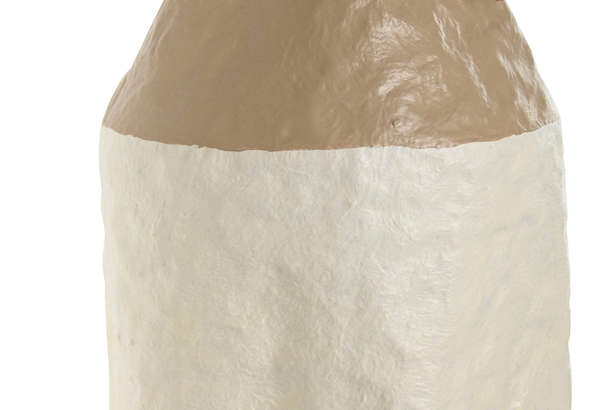 Vase Set 3 Metal 14X14X67 13X56/13X46 Rough