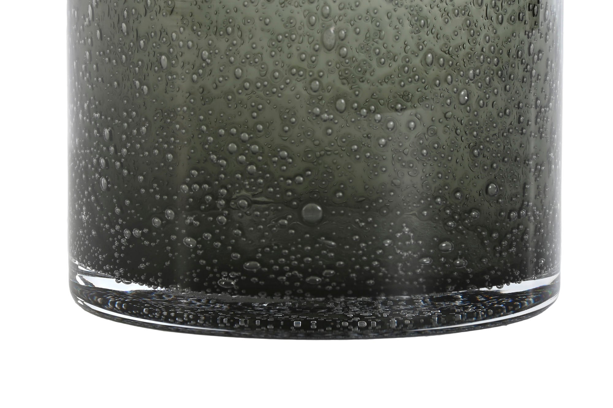 Glass Vase 11.5X11.5X17.2 Green
