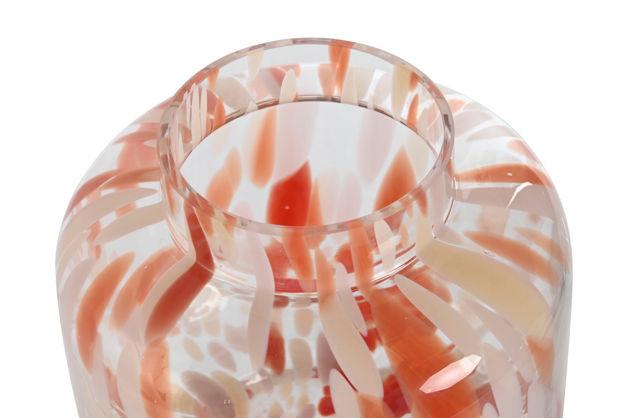 Jarron Cristal 15X15X21 Terracota
