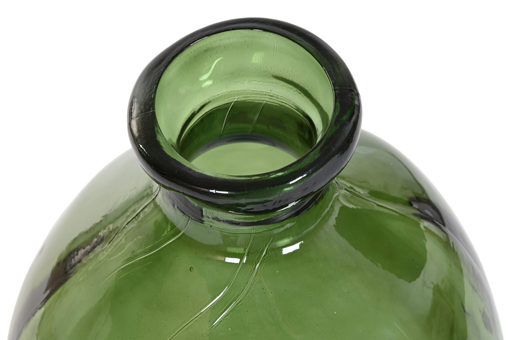 Jarron Cristal Reciclado 34X34X73 43L, Organico