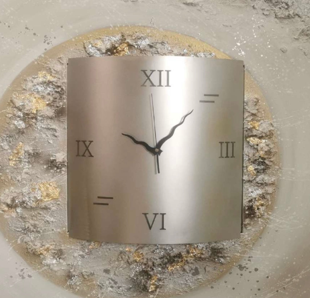 Square “Honeymoon” clock