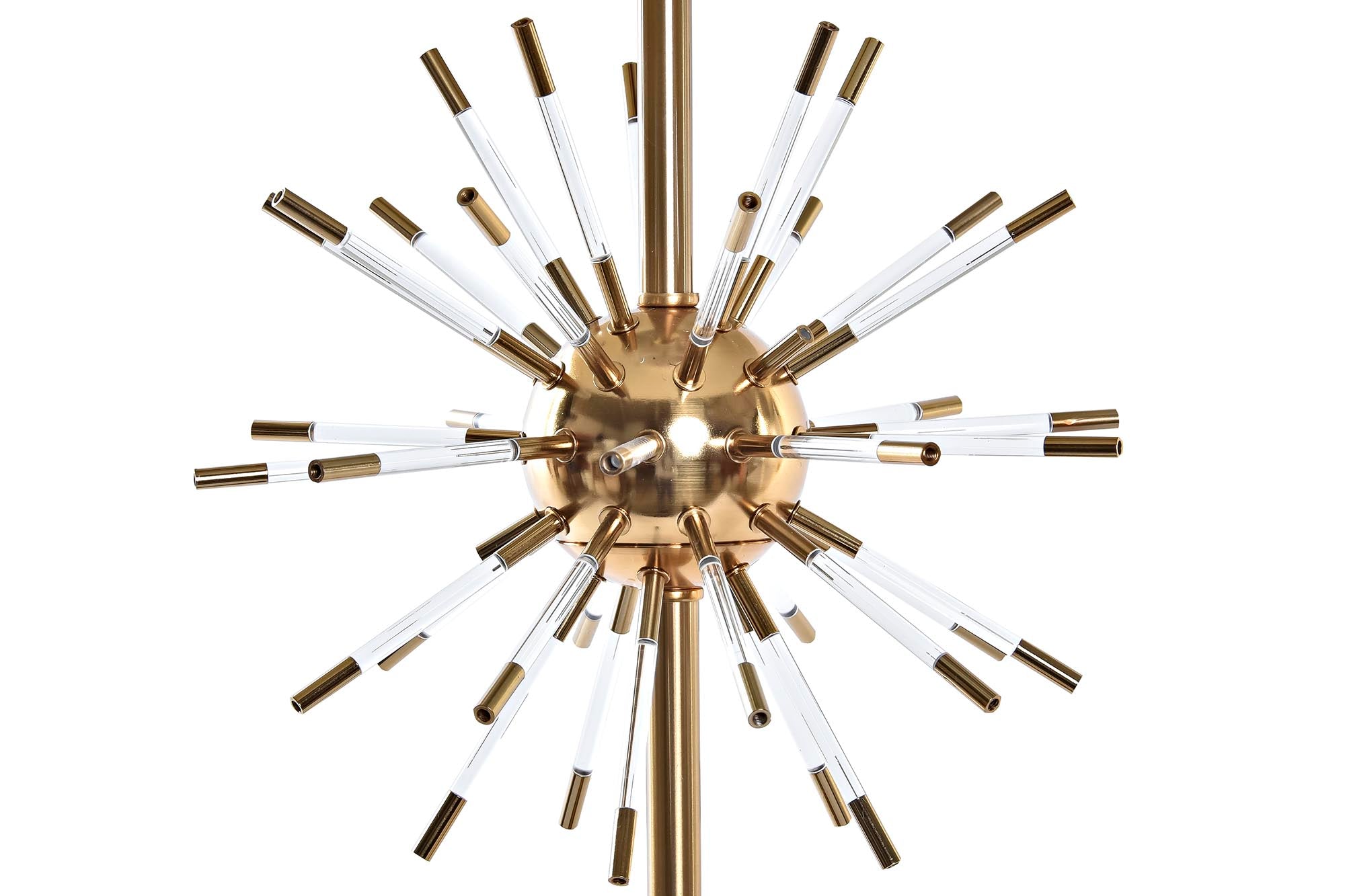 Lampara Sobremesa Metal Acrilico 41X41X80 Estrella