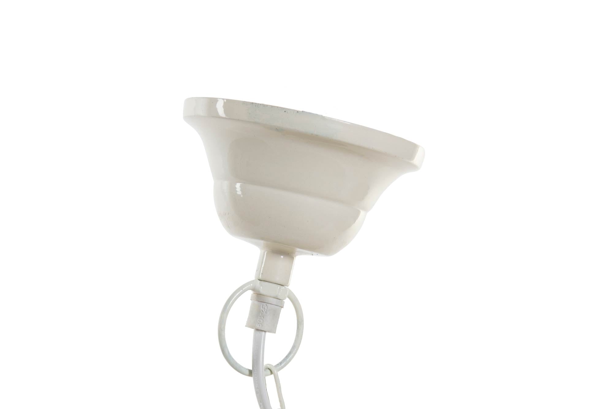 Lampara Techo Metal 46X46X23 Plateado