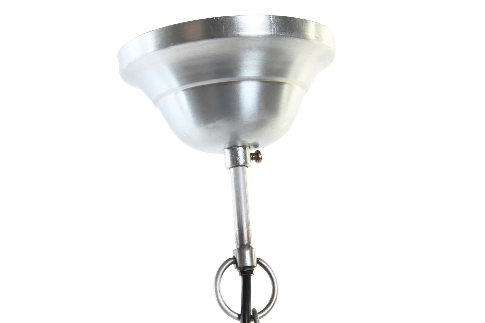 Lampara Techo Hierro Mango 43X43X31 Desgastado