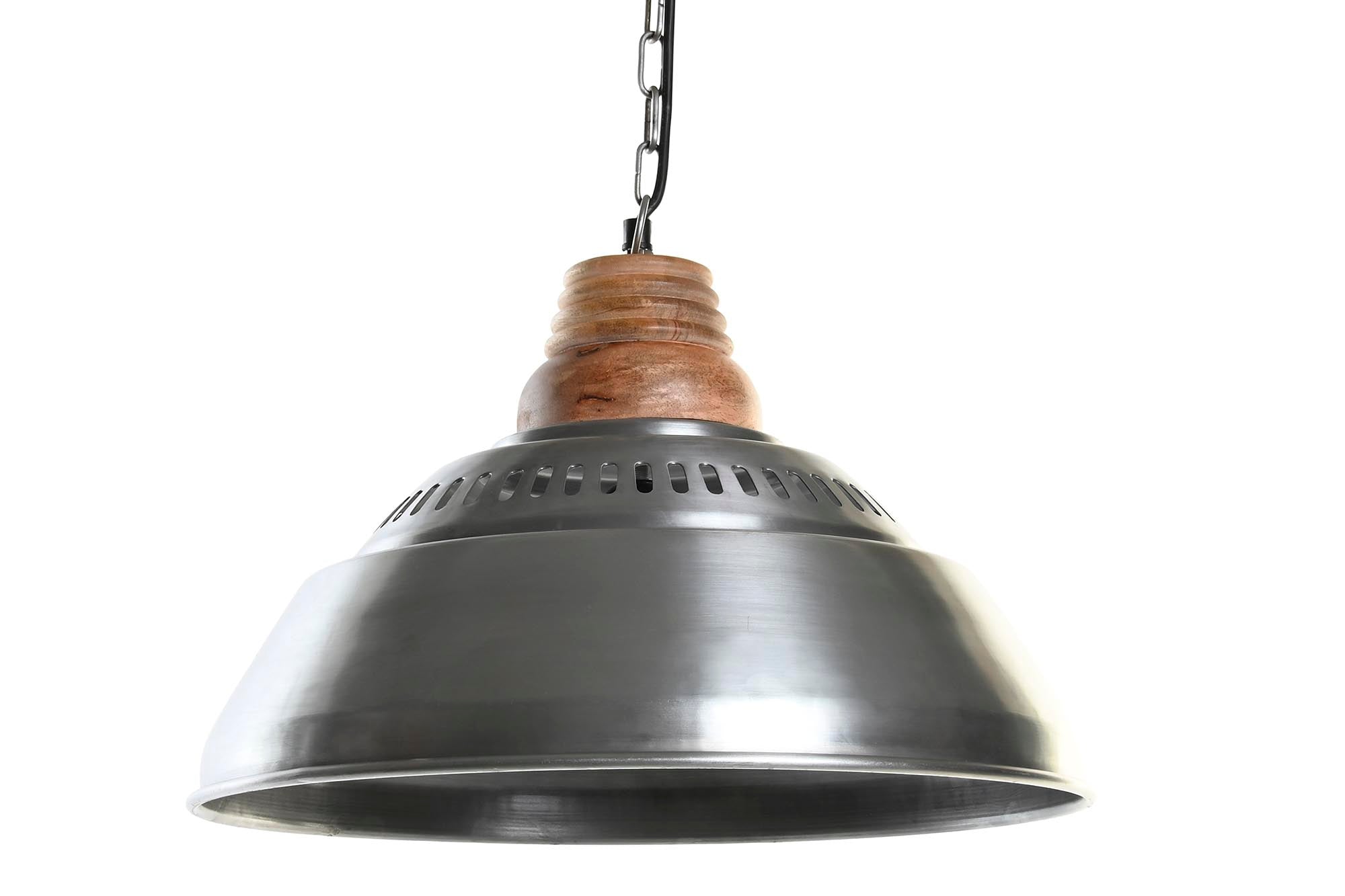 Lampara Techo Hierro Mango 43X43X31 Desgastado