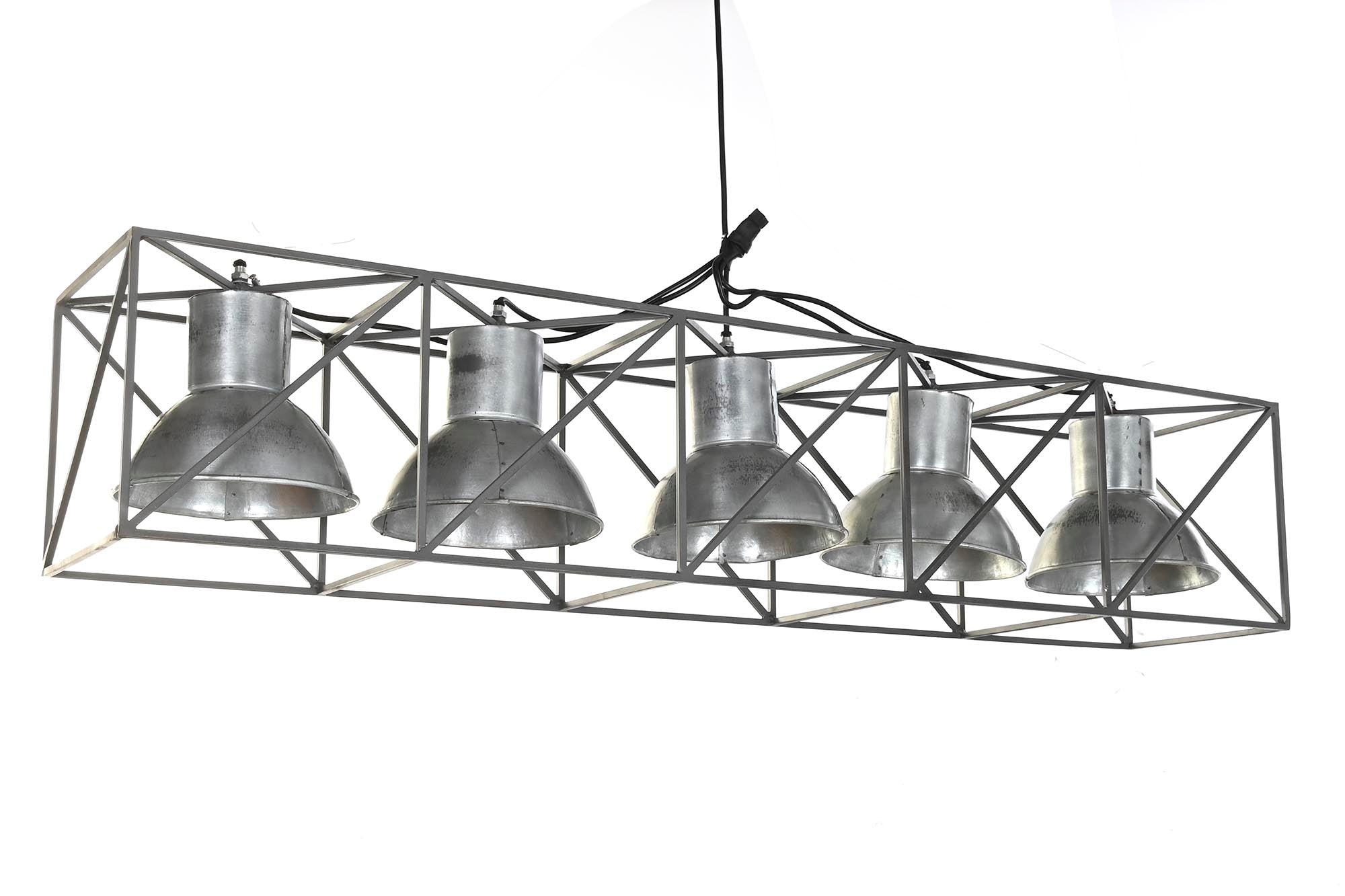 Lampara Techo Metal 115X24X24 Multiposicion Gris