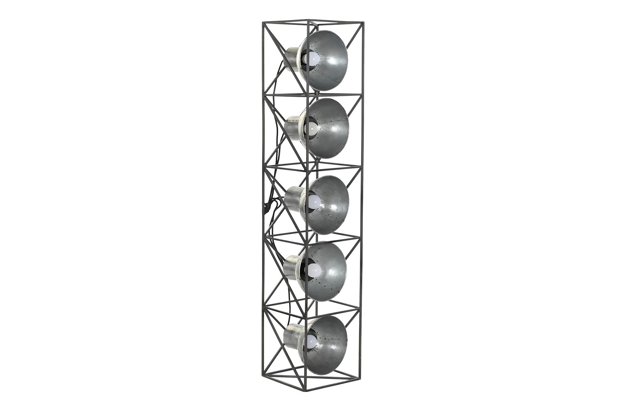 Lampara Techo Metal 115X24X24 Multiposicion Gris