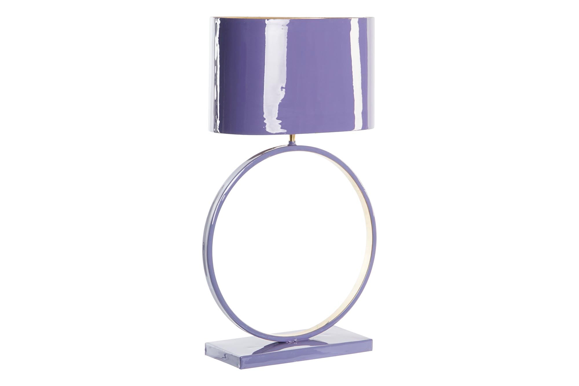 Iron Table Lamp 41x20x71 Lilac