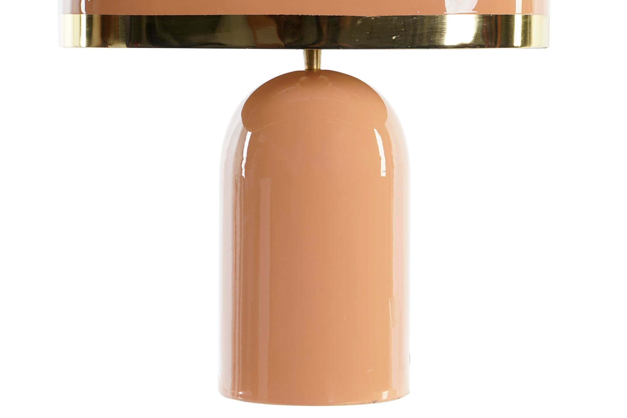 Lampara Sobremesa Hierro 37X21X52 Lacado Rosa