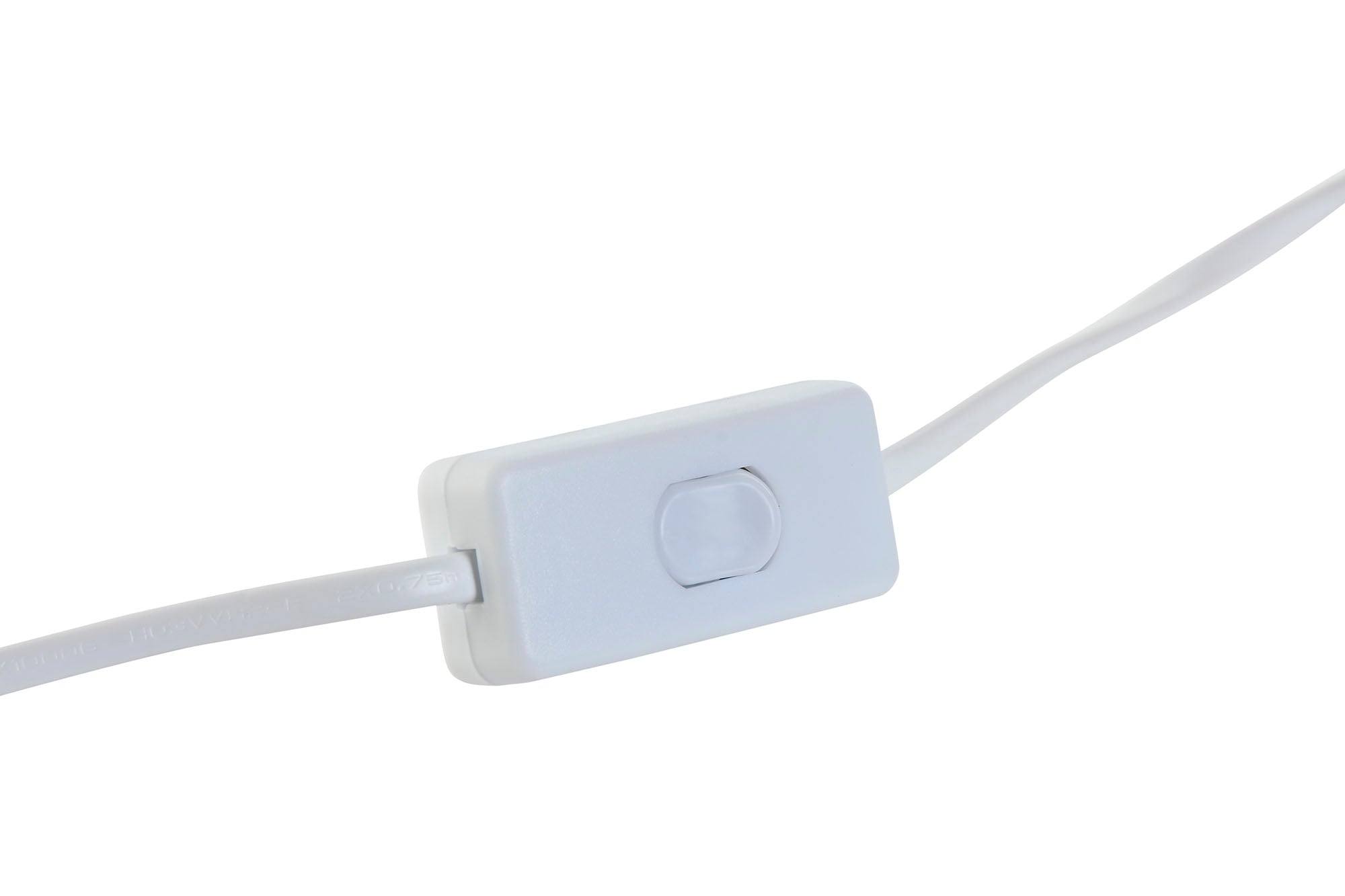 Lampara Sobremesa Cuerda 38X38X59 Cable Blanco