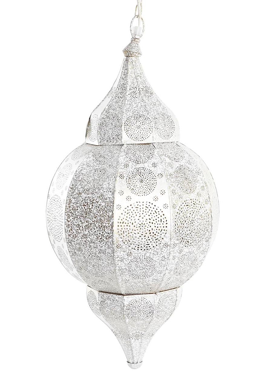 Lampara Techo Hierro 31X31X64 Blanco