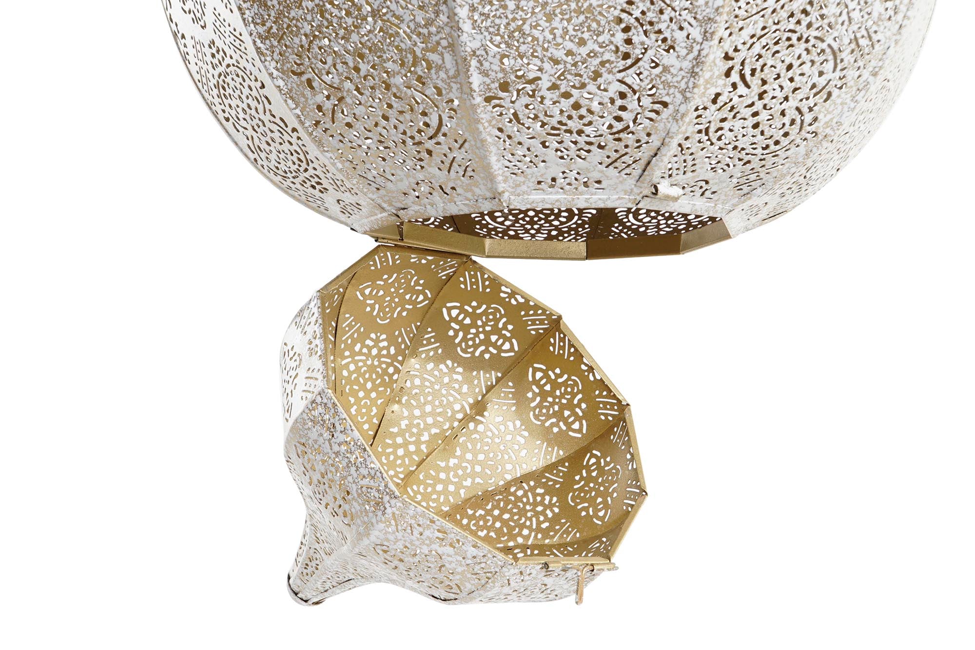 Lampara Techo Hierro 30X30X65 Blanco