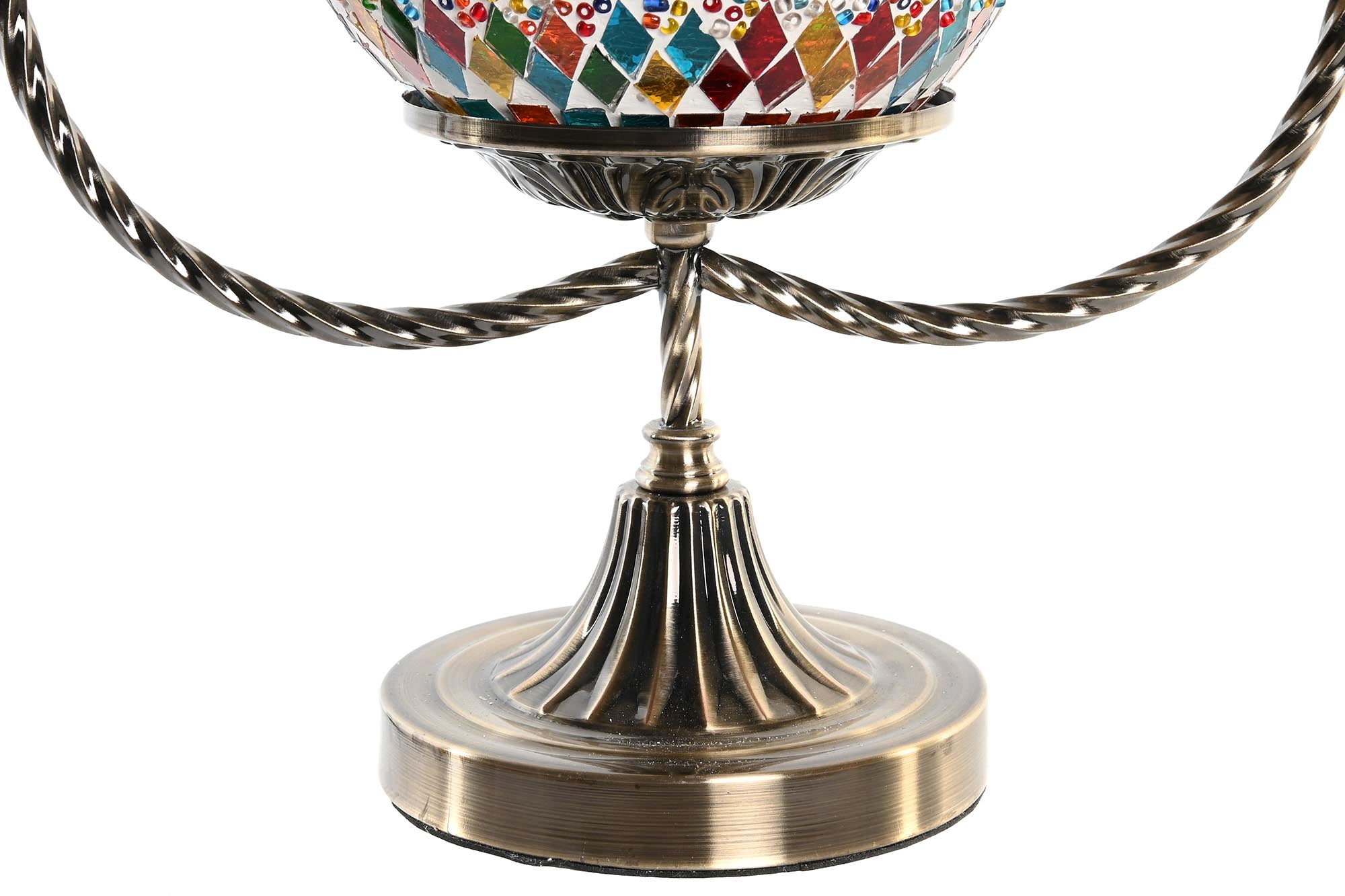 Lampara Sobremesa Metal 32,5X16X47,5 Mosaico 2 Sur