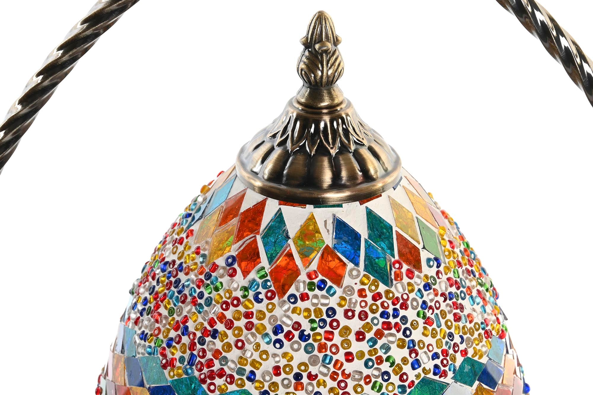 Lampara Sobremesa Metal 32,5X16X47,5 Mosaico 2 Sur