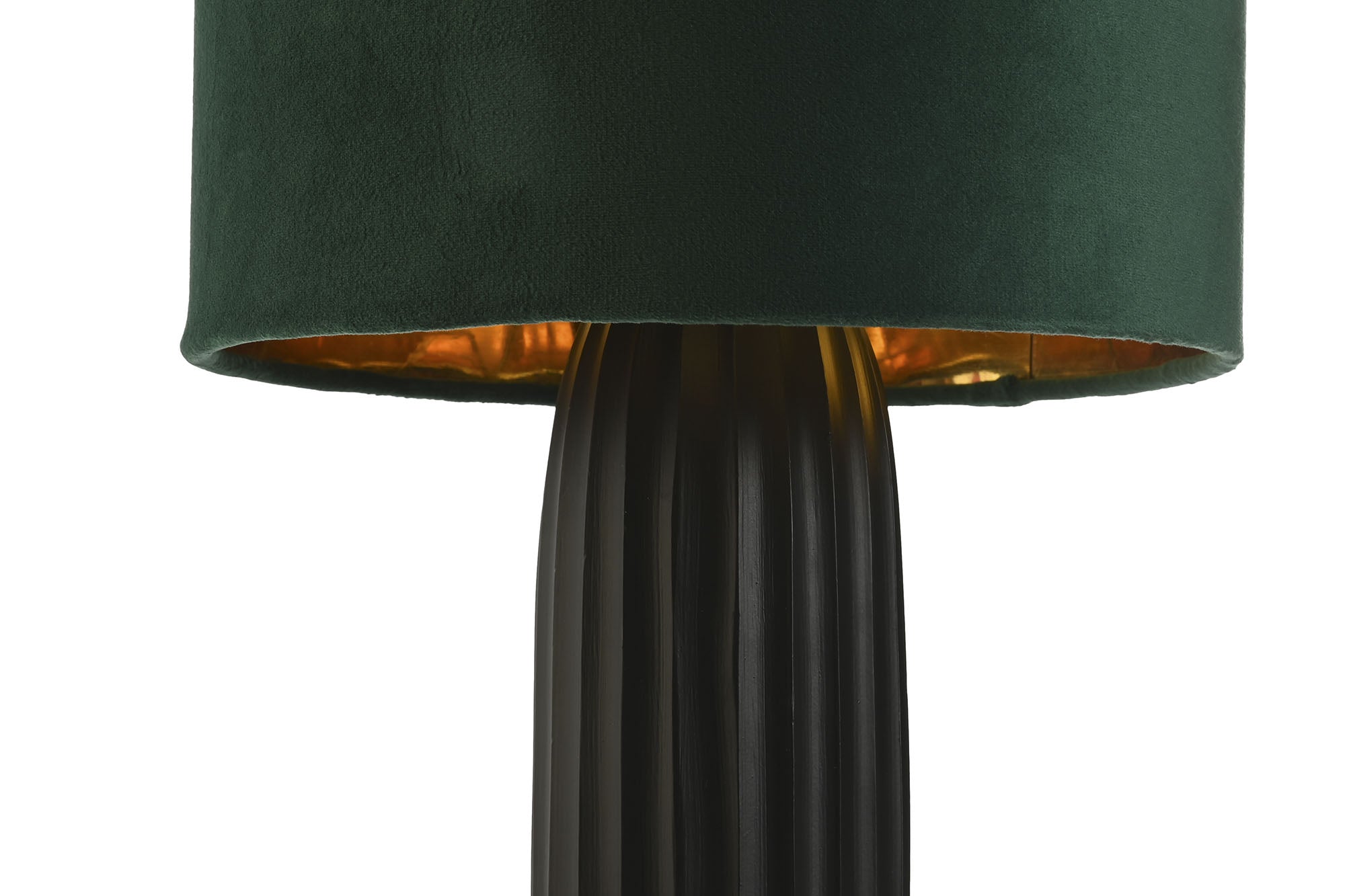 Aluminum Velvet Table Lamp 26X26X37