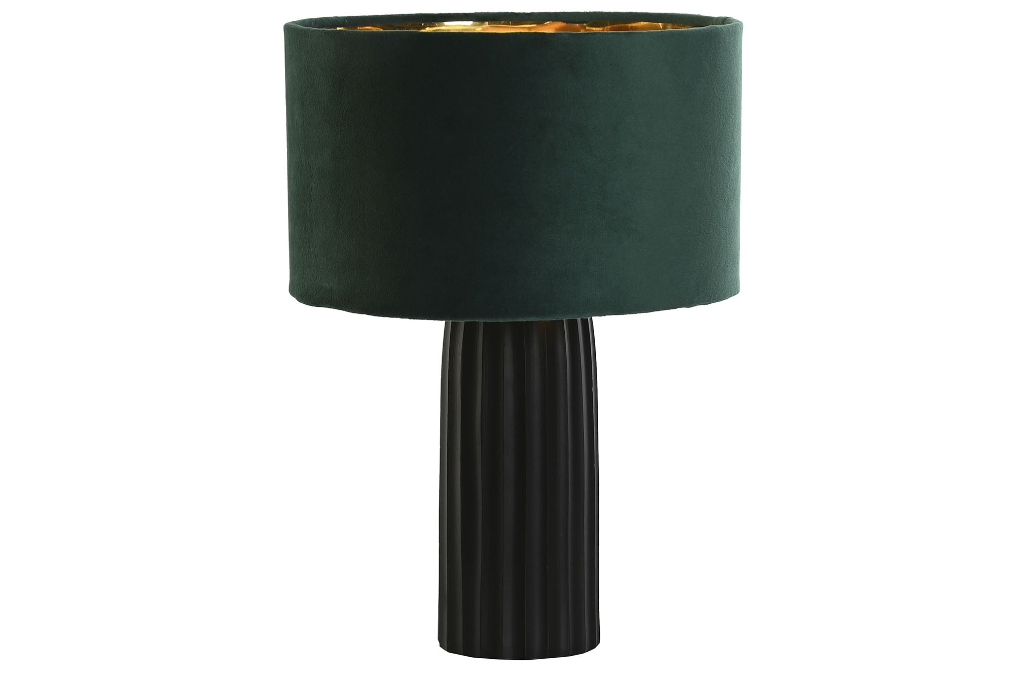 Aluminum Velvet Table Lamp 26X26X37