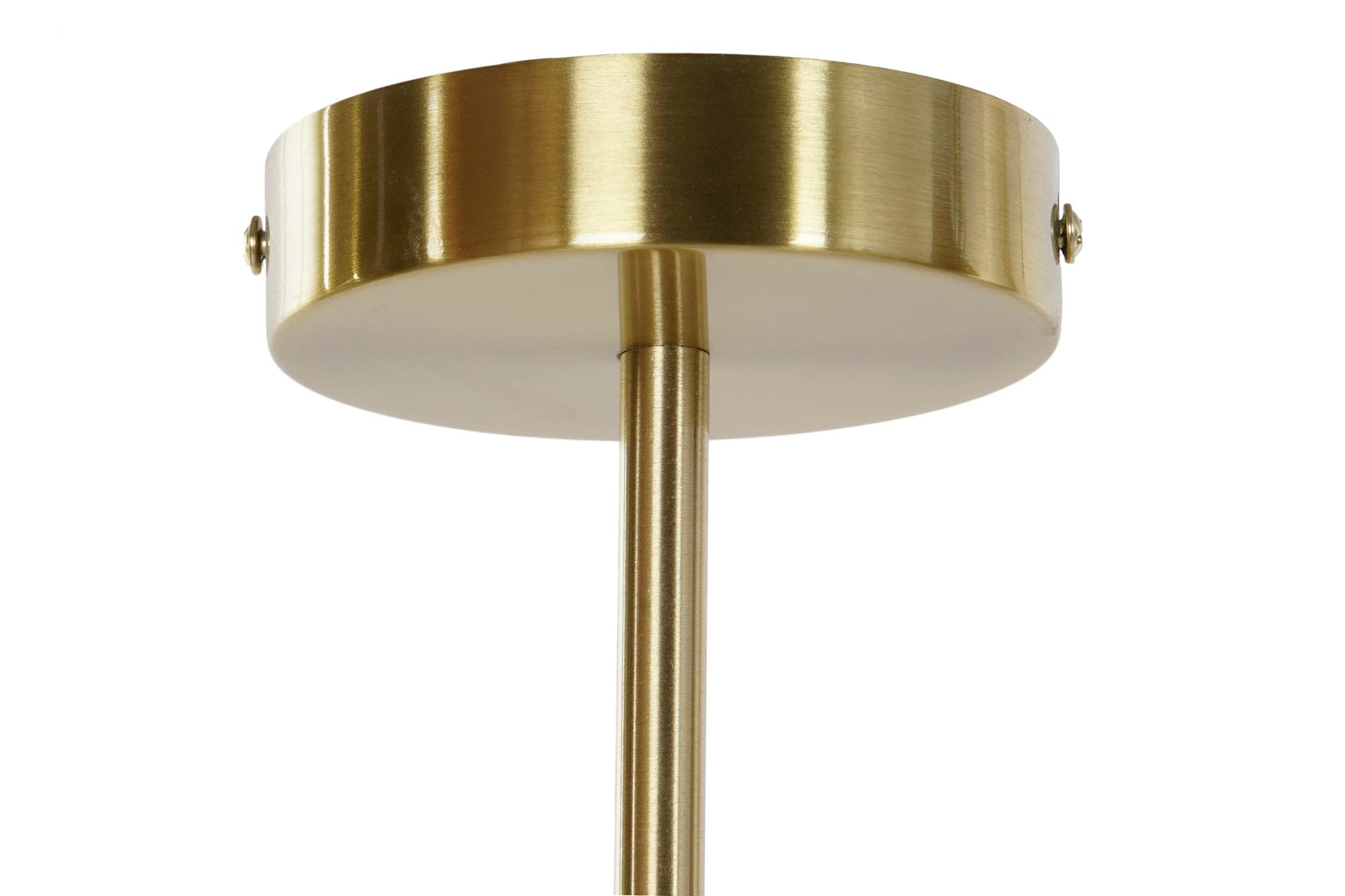 Lampara Techo Metal Cristal 83X83X128 Bolas Negro