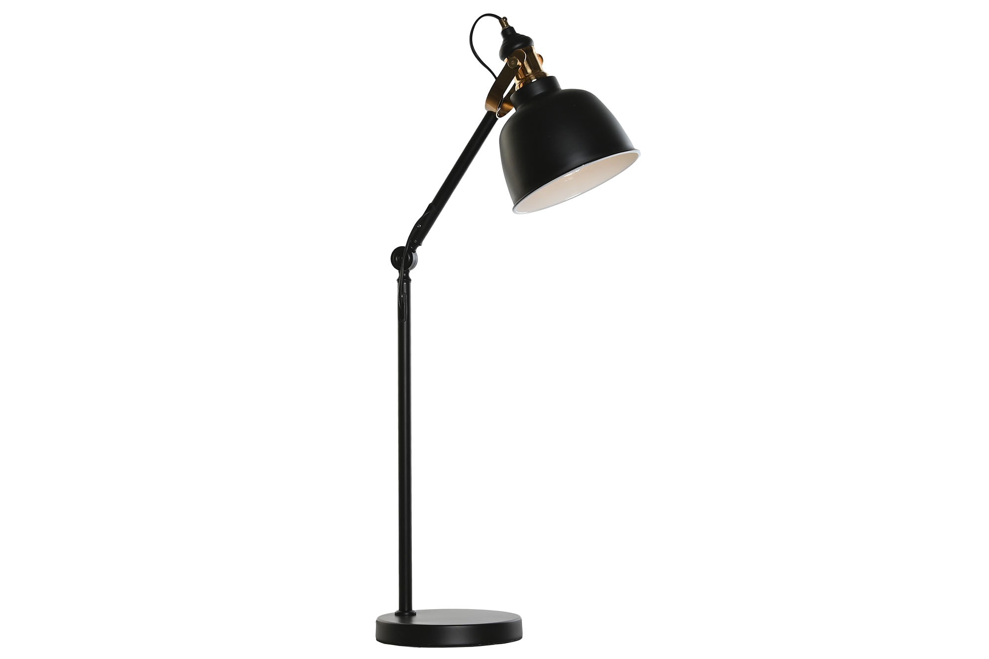 Luminária de Mesa Metálica 41X18X59 Preto Flexo