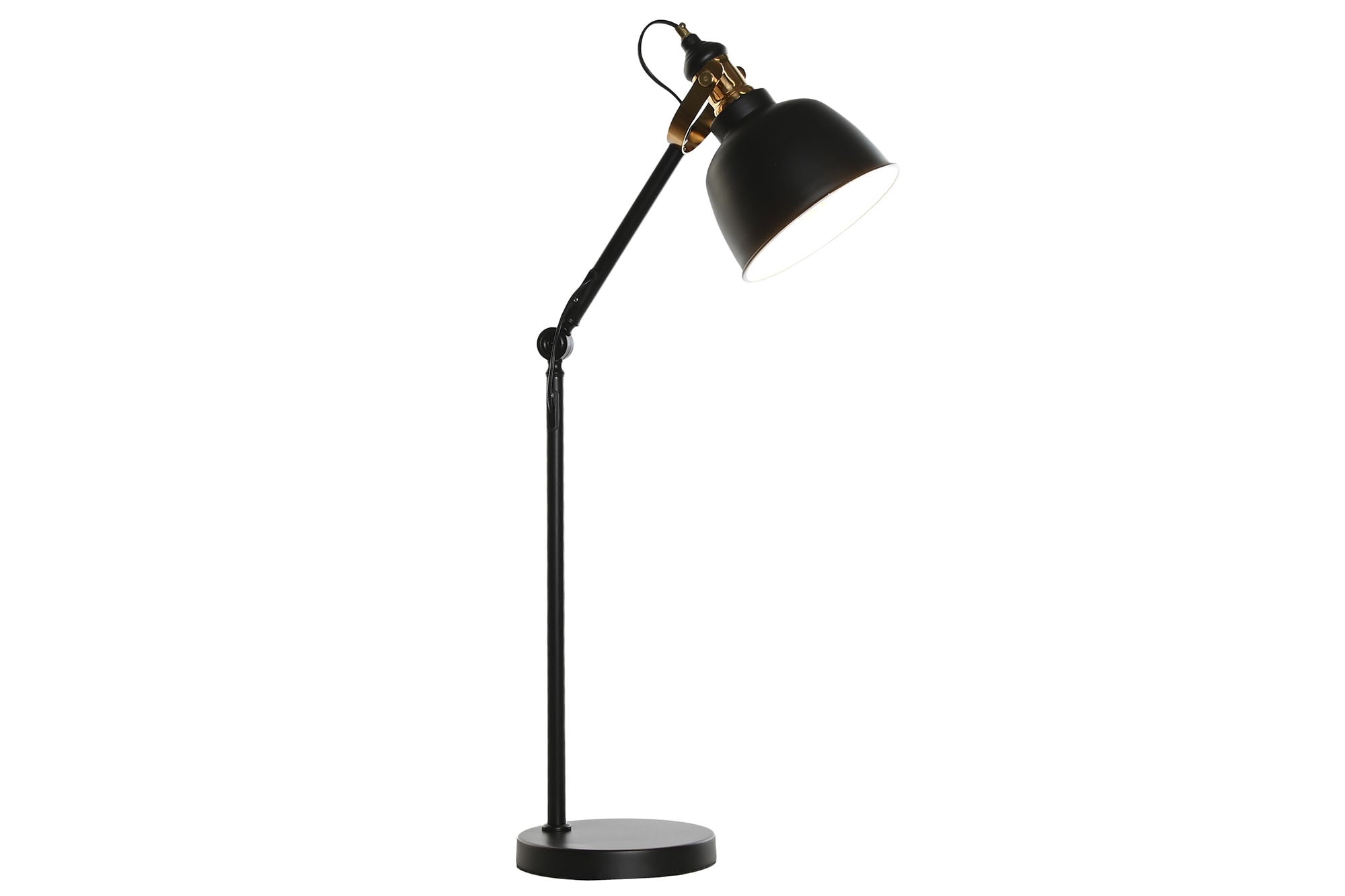 Luminária de Mesa Metálica 41X18X59 Preto Flexo