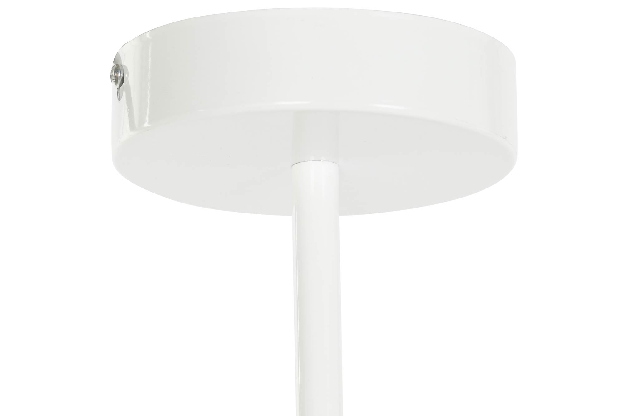 Lampara Techo Metal Cristal 96X73X50 Bolas Blanco