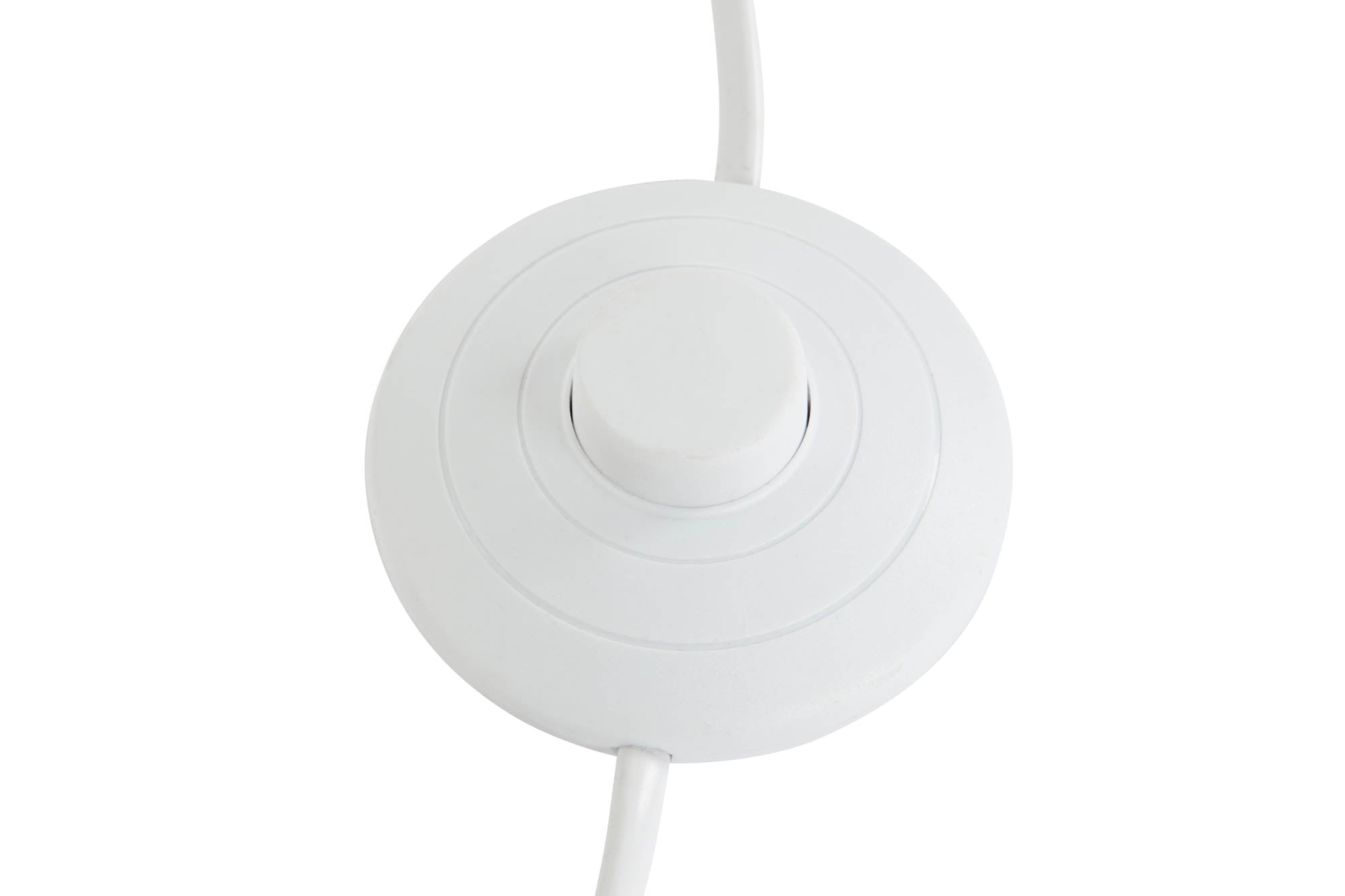 Luminária de chão de cristal metálico 35x25x167 3 bolas branca