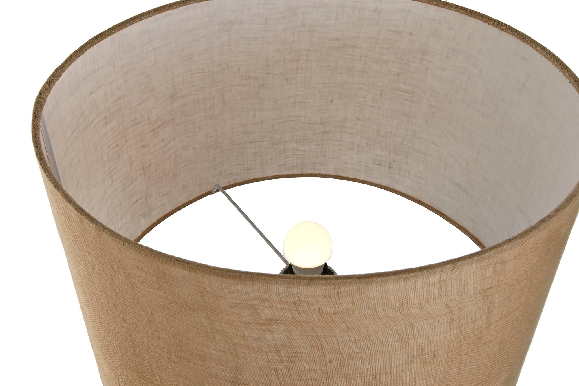 Luminária de Mesa em Alumínio 42X42X69 Patinado Preto