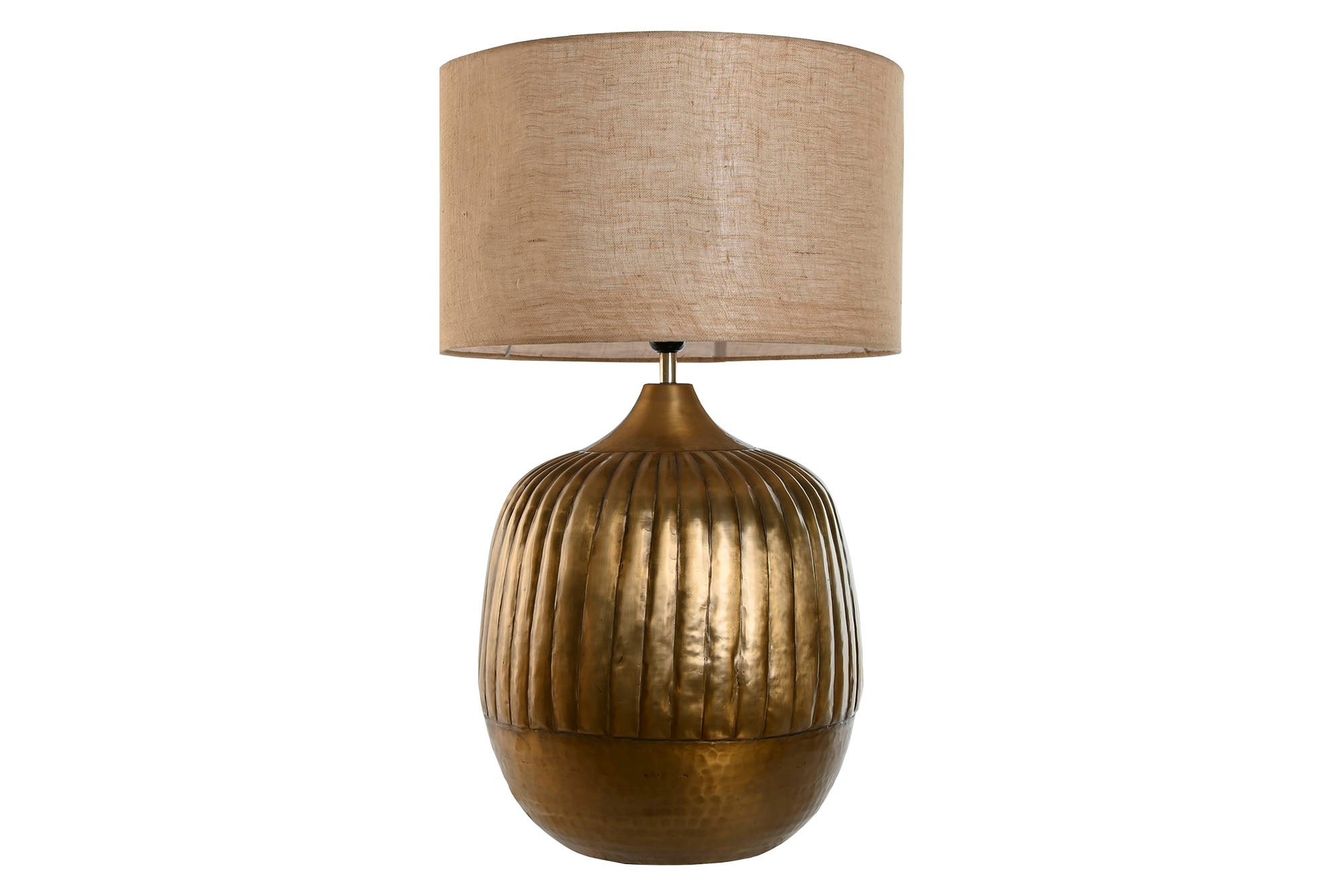 Aluminum Table Lamp 42X42X69 Patinated