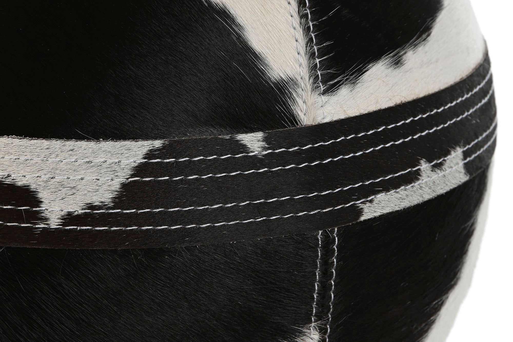 Luminária de mesa com alça de metal 30X30X39 Vaca