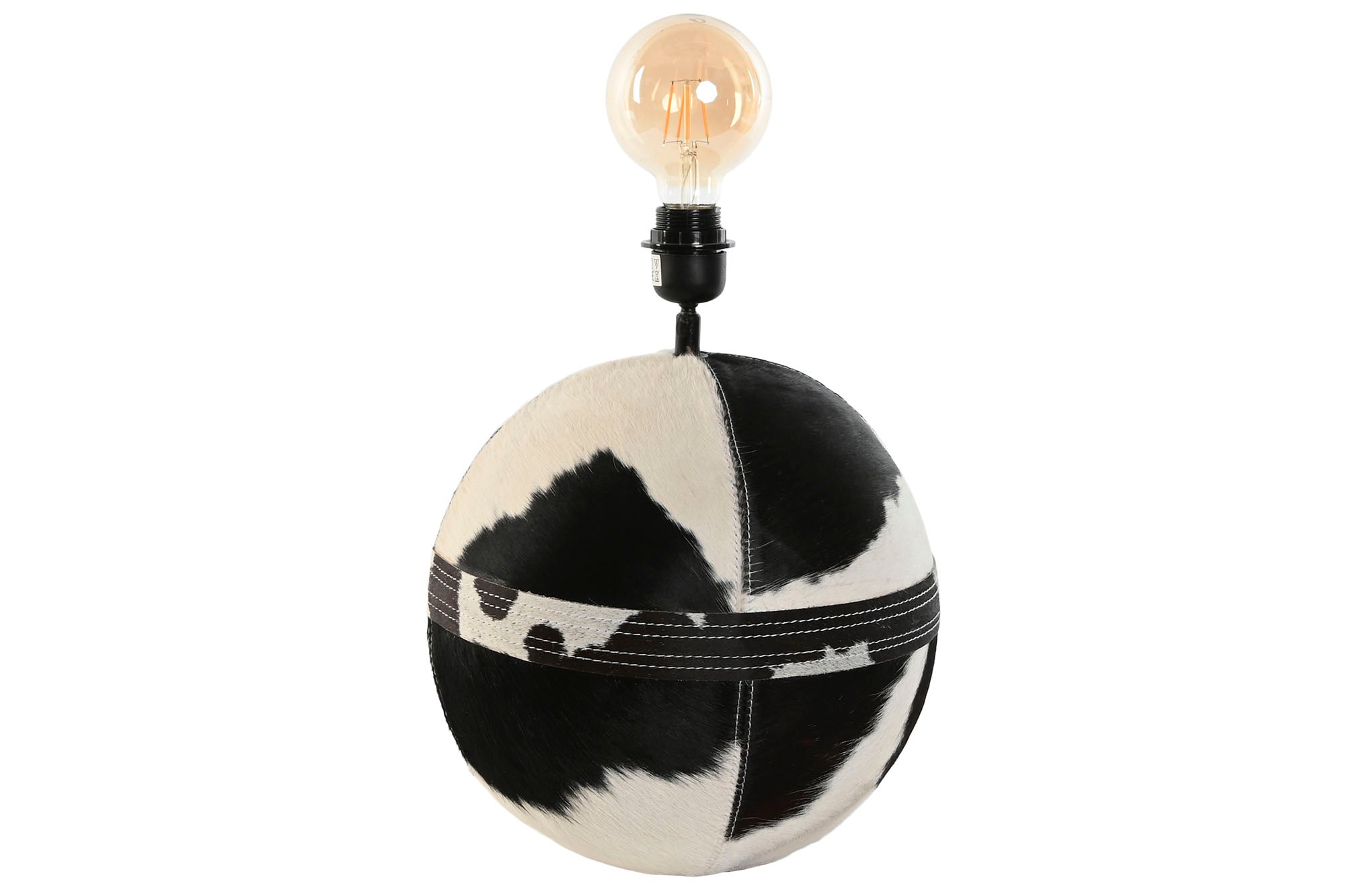 Metal Handle Table Lamp 30X30X39 Cow
