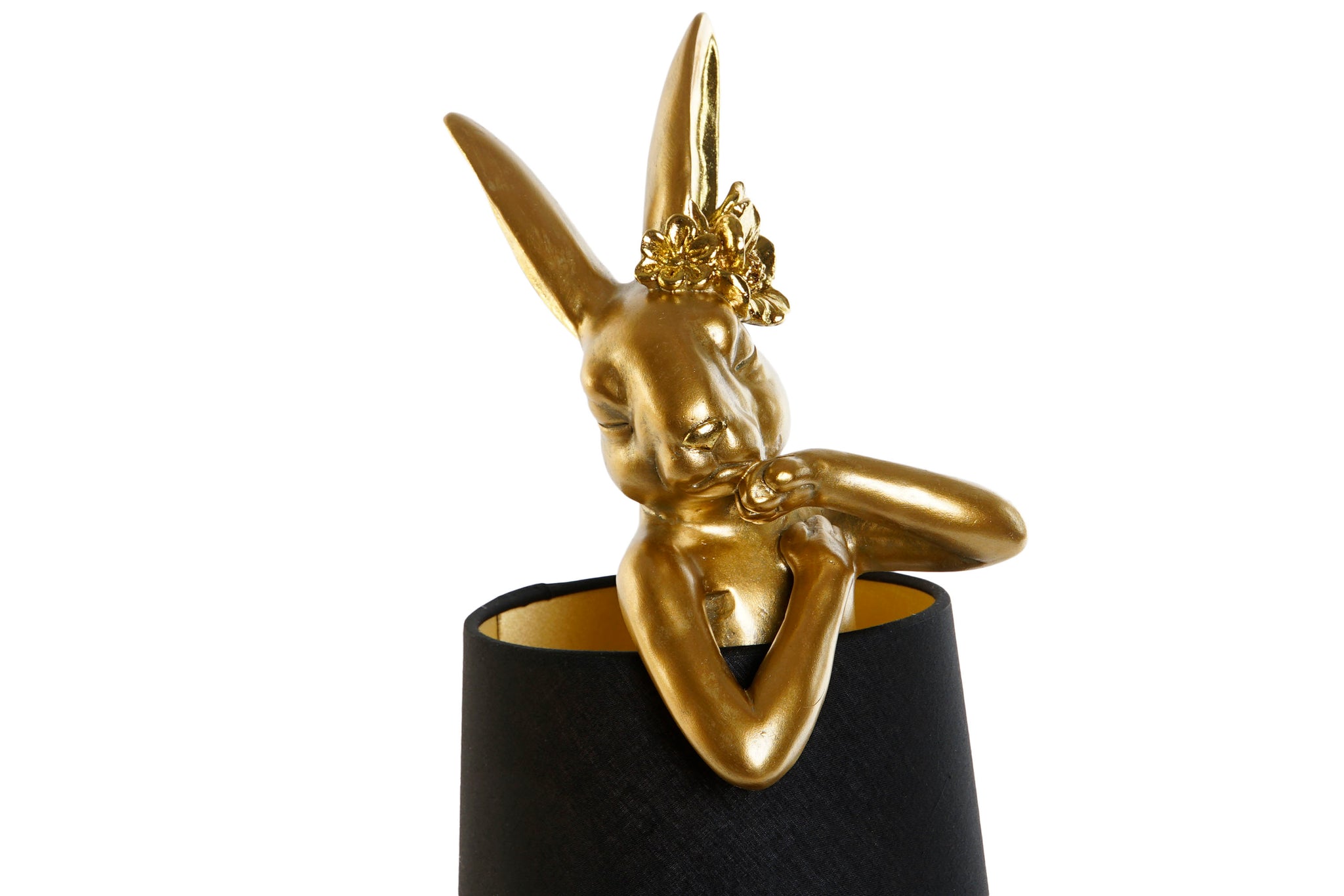 Cotton Resin Table Lamp 16X16X43 Bunny