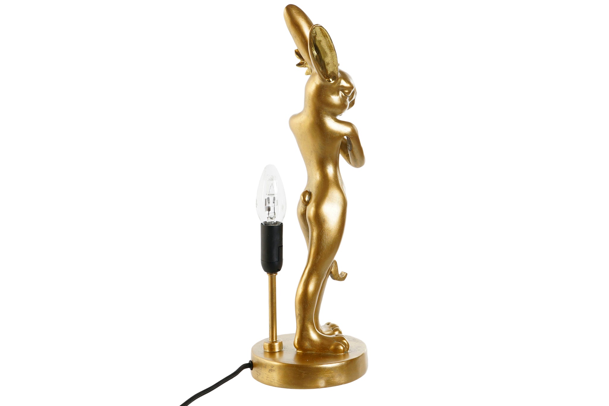Cotton Resin Table Lamp 16X16X43 Bunny