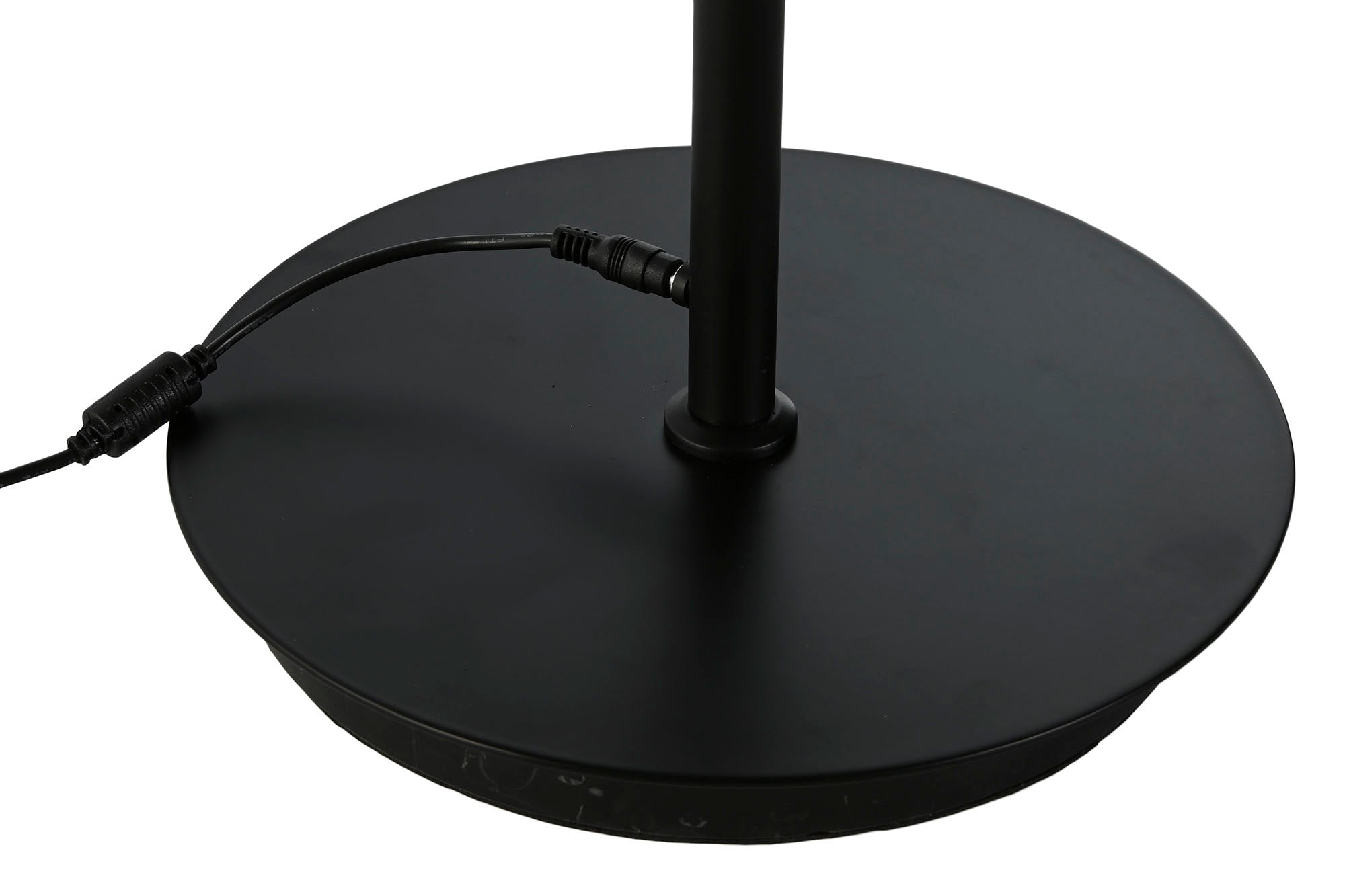 Luminária de Mesa em Metal Cristal 35X35X58 Preto