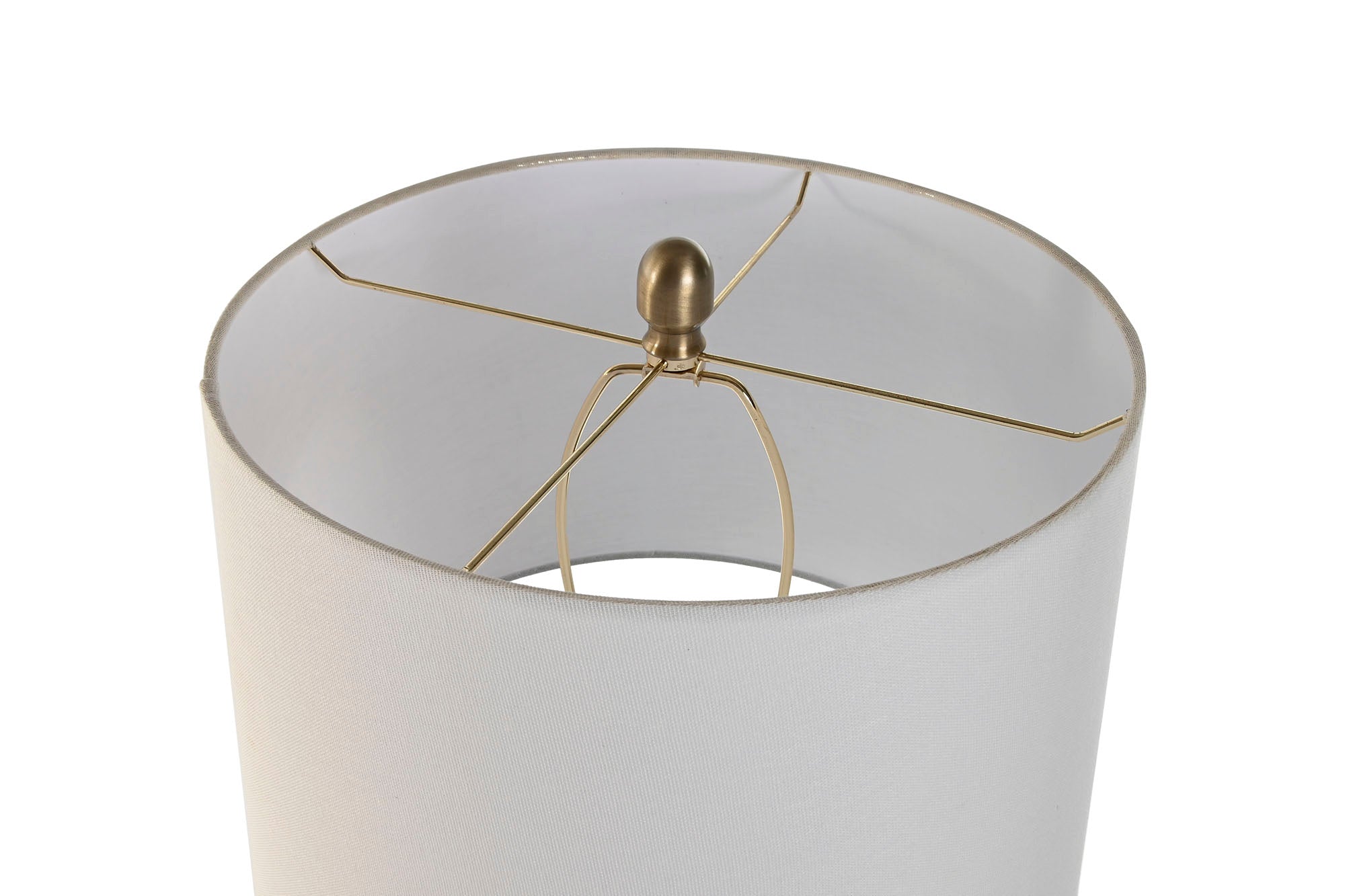Linen Crystal Table Lamp 40X40X78 Bicolor