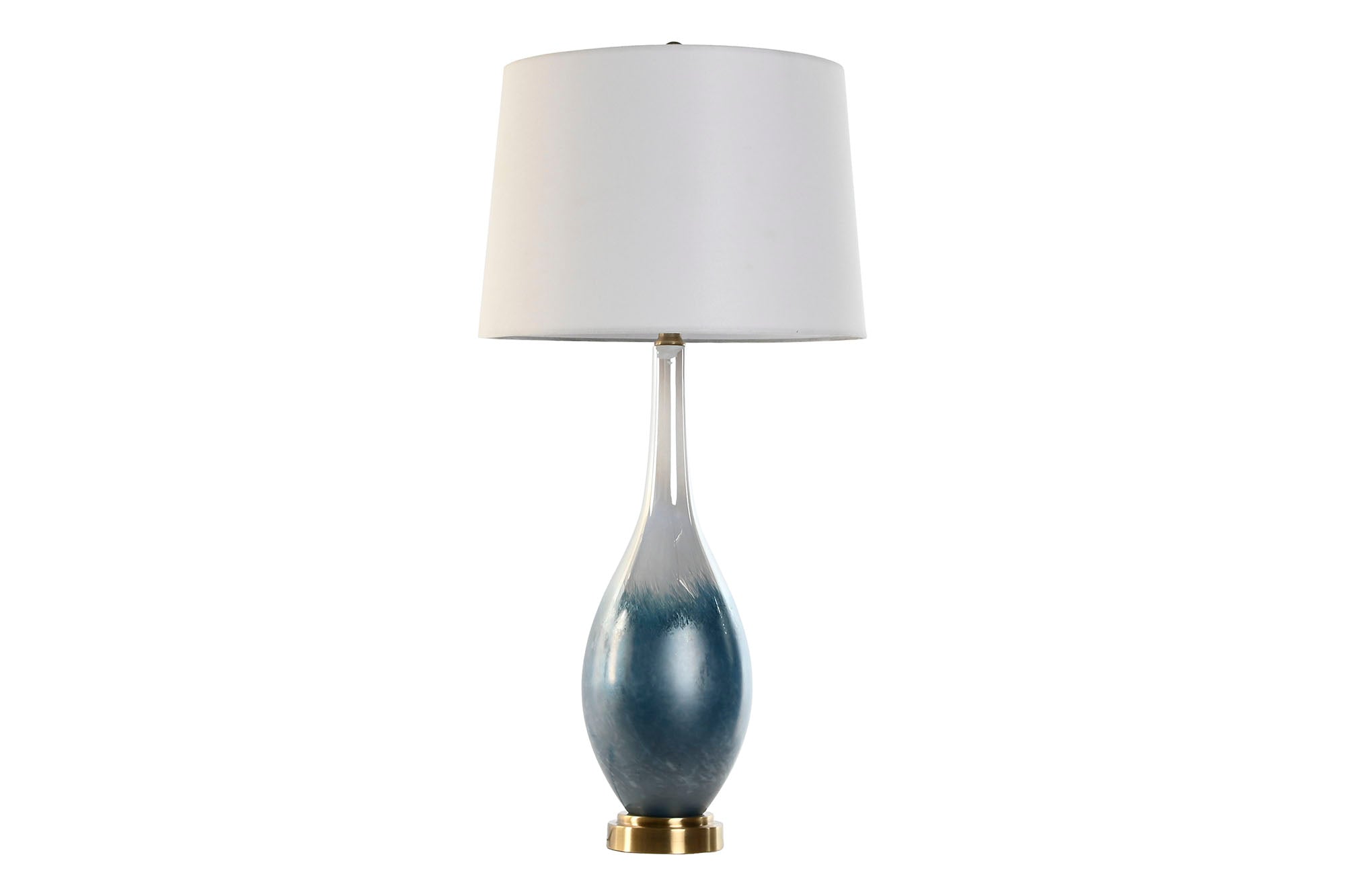 Linen Crystal Table Lamp 40X40X78 Bicolor