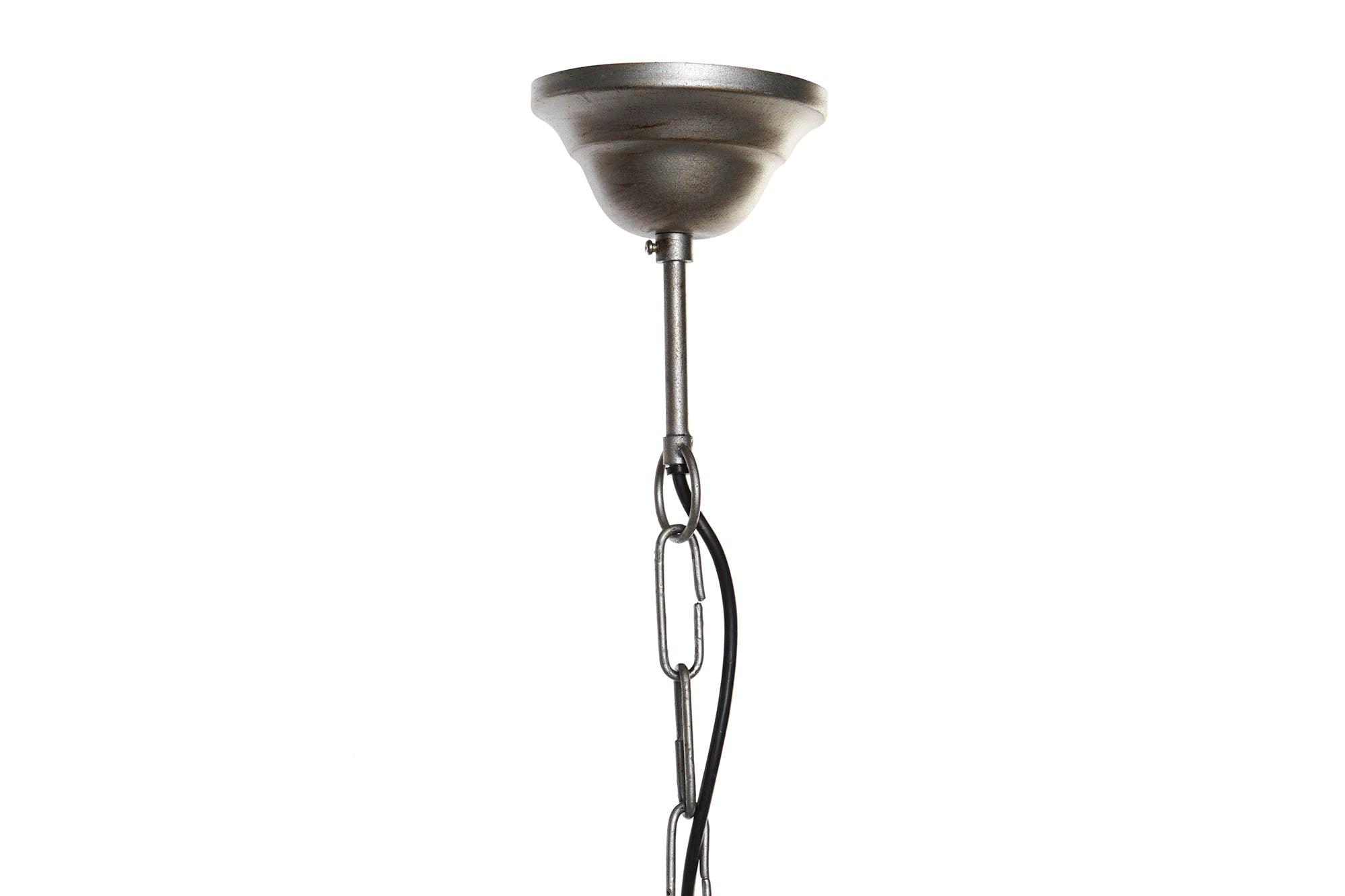 Lampara Techo Metal Mango 29X29X28