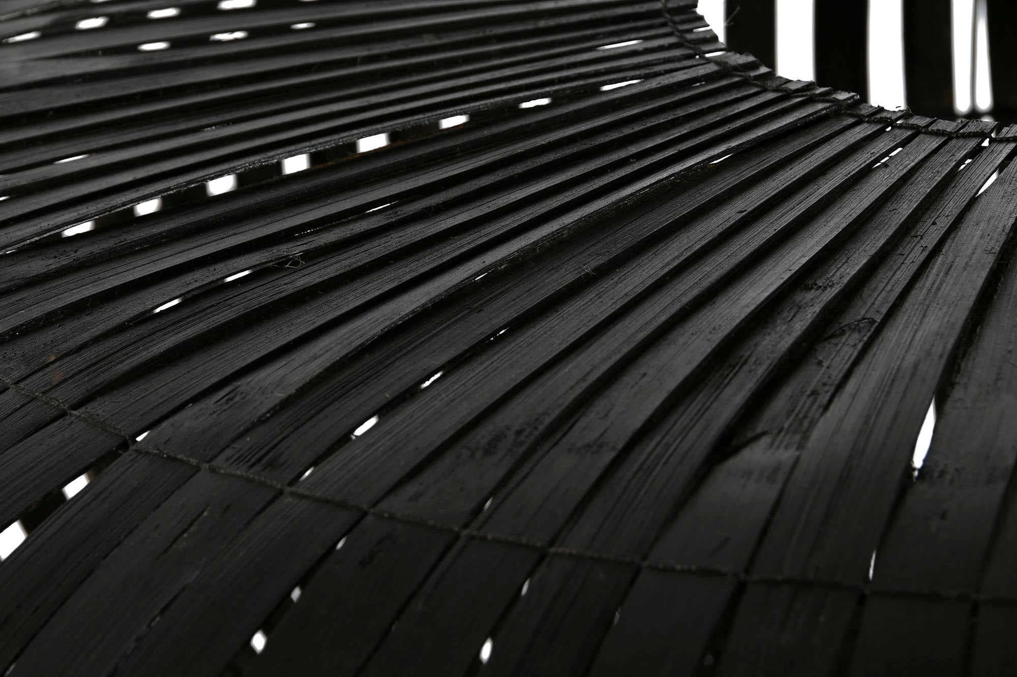 Pantalla Bambu 80X80X30 Techo Negro