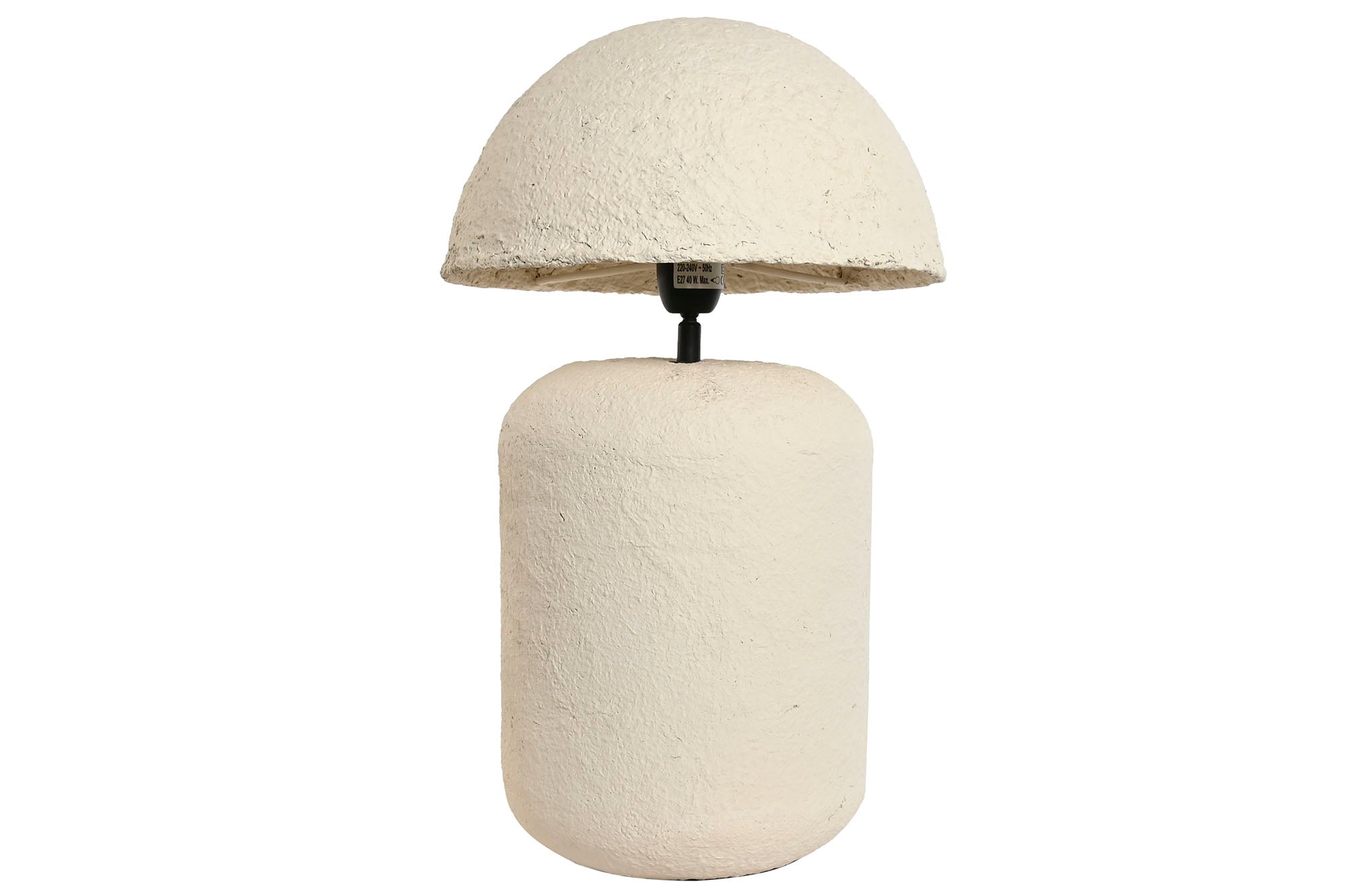 Iron Table Lamp 30x30x53 Handmade Mushroom