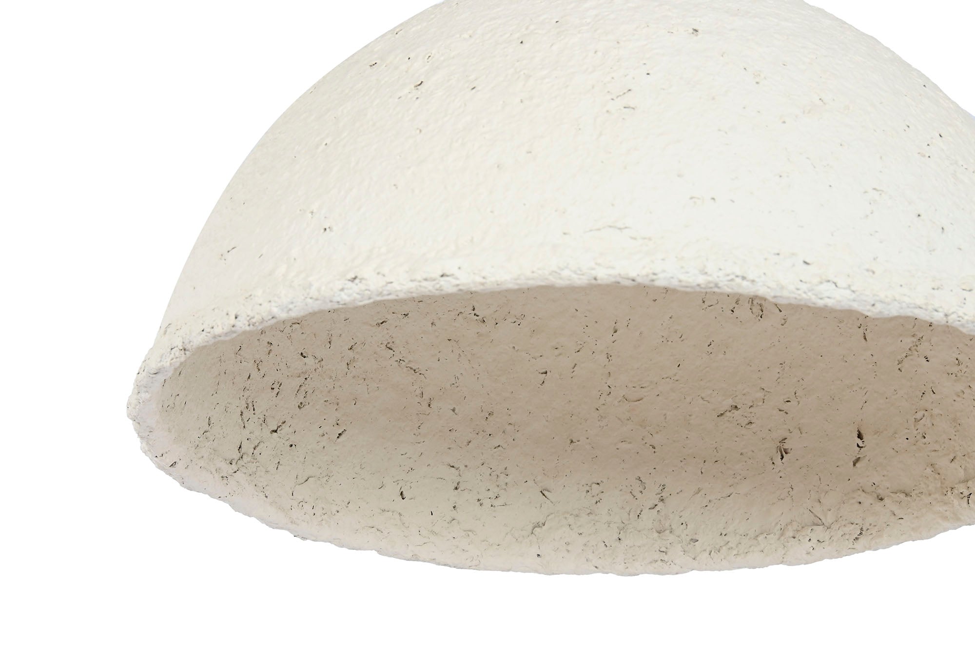 Lampara Techo Papel Mache Hierro 33X33X26