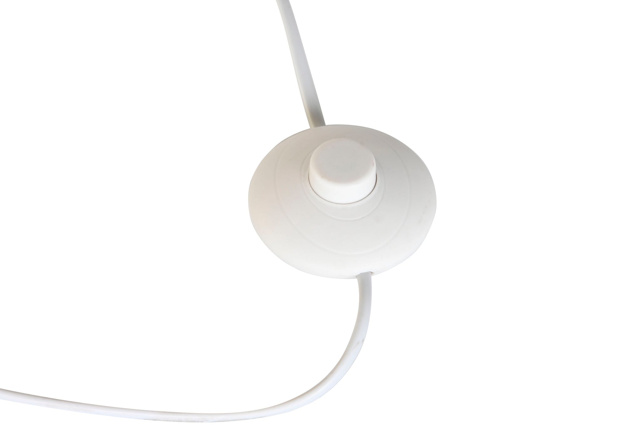 Lampara Pie Hierro Pe 14X14X120 Plisado Blanco