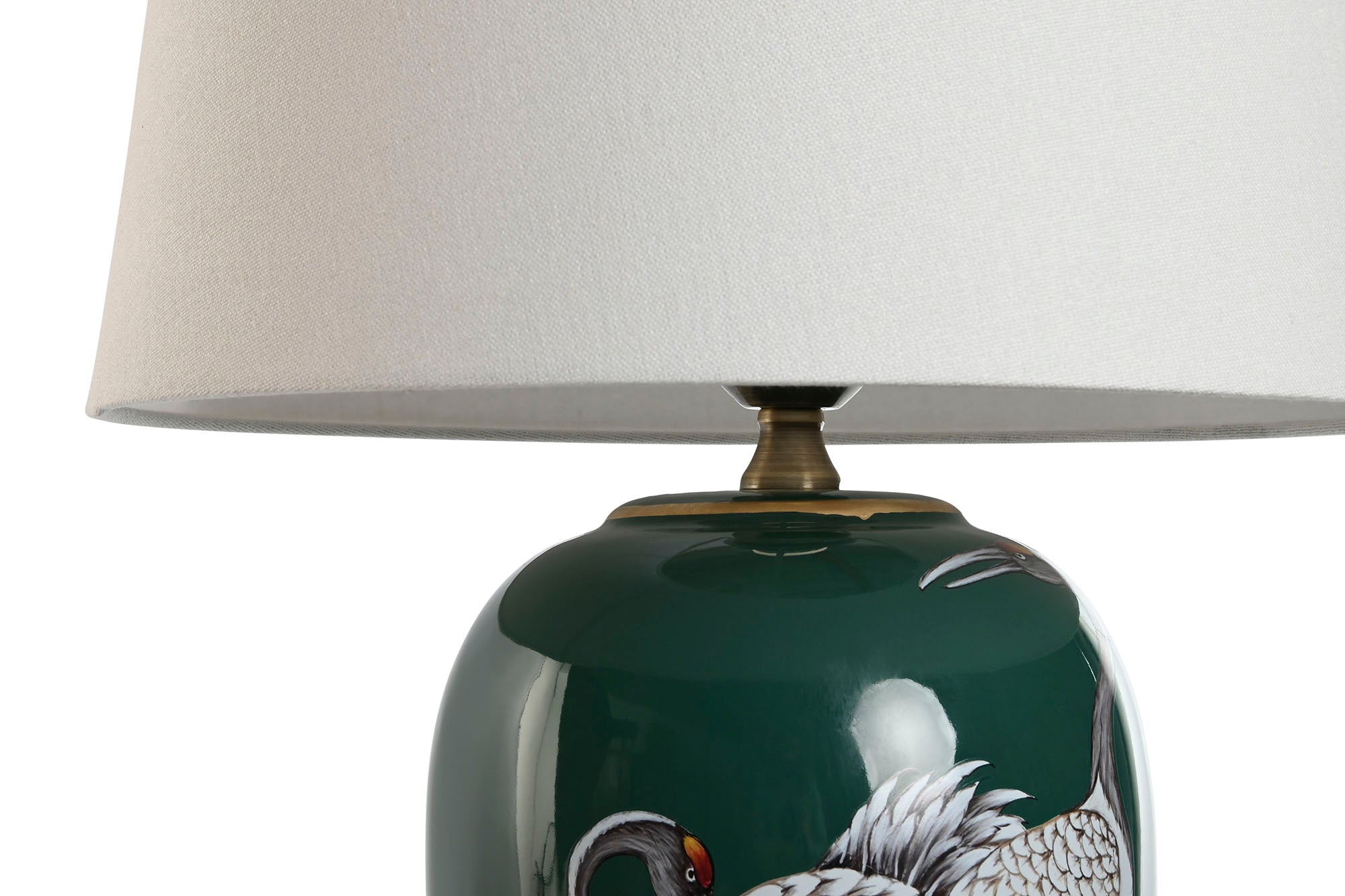 Ceramic Cotton Table Lamp 40x40x59 Heron