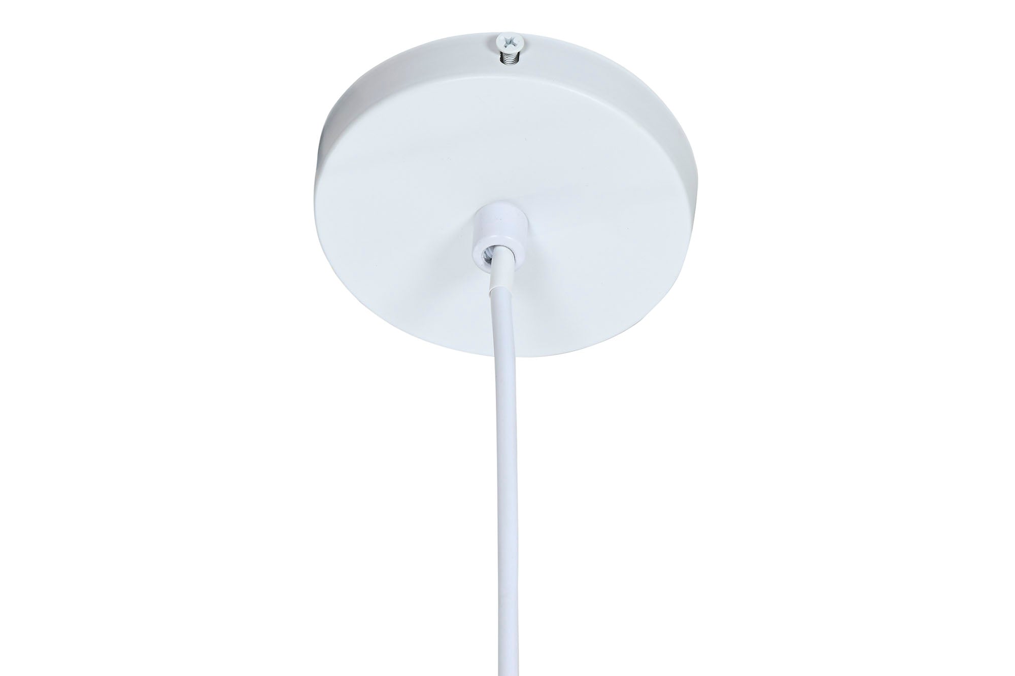 Lampara Techo Ratan 30X30X65 Hecha A Mano Natural