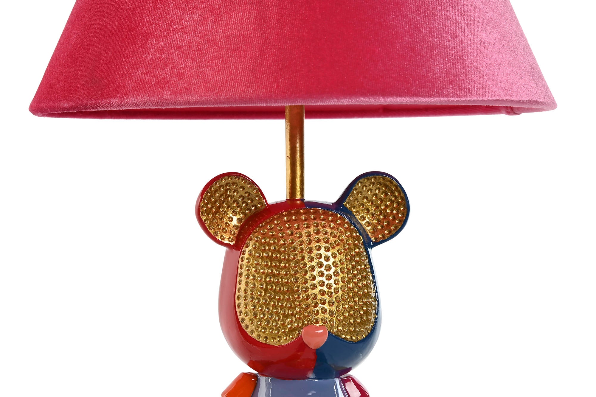 Resin Table Lamp 26X26X37 Multicolor